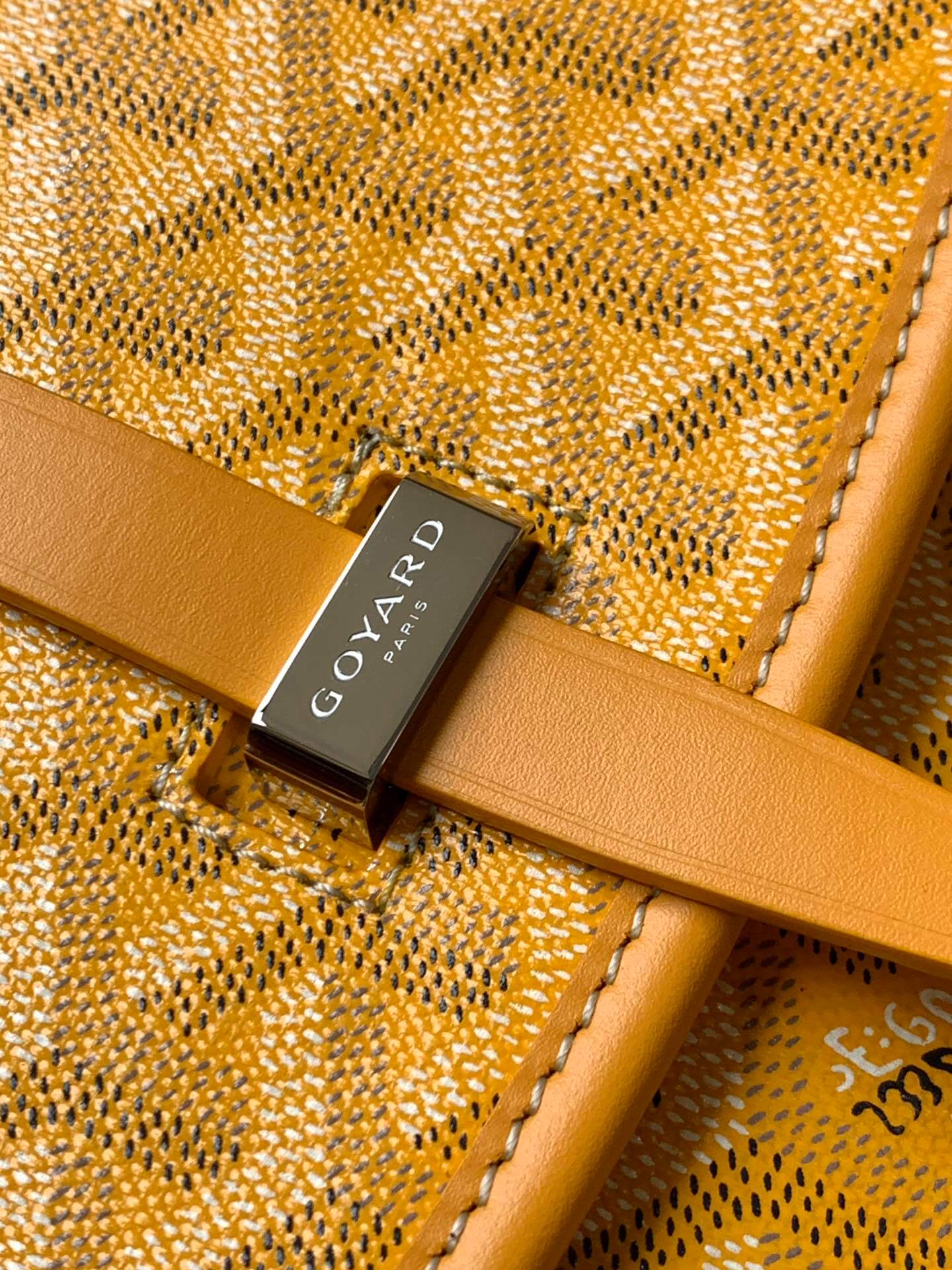 Goyard Belvedere PM Yellow Bag