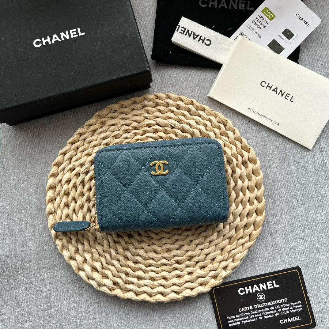Chanel Zip Coin Purse
