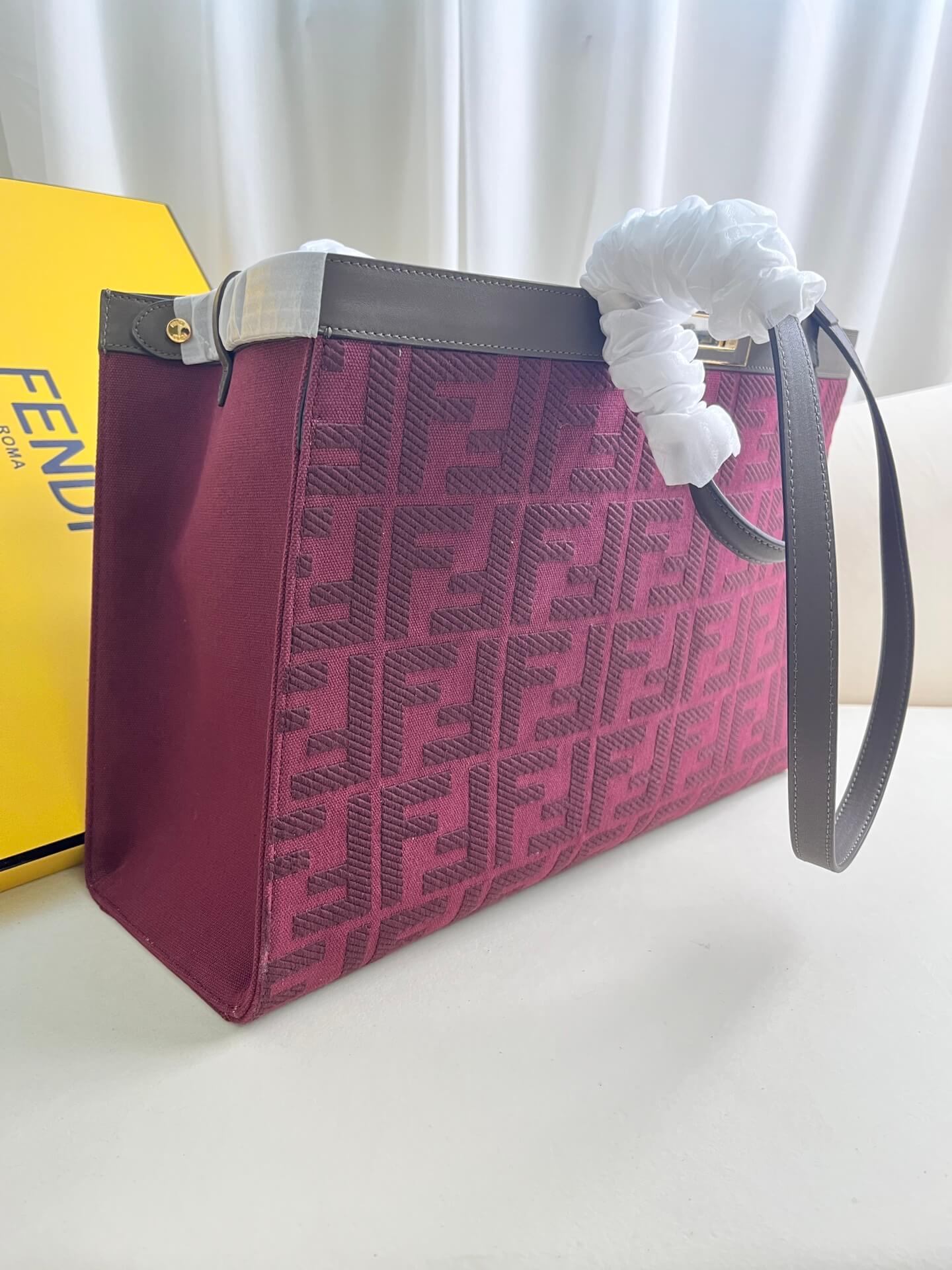 Fendi X-tote Bag In Canvas Bag