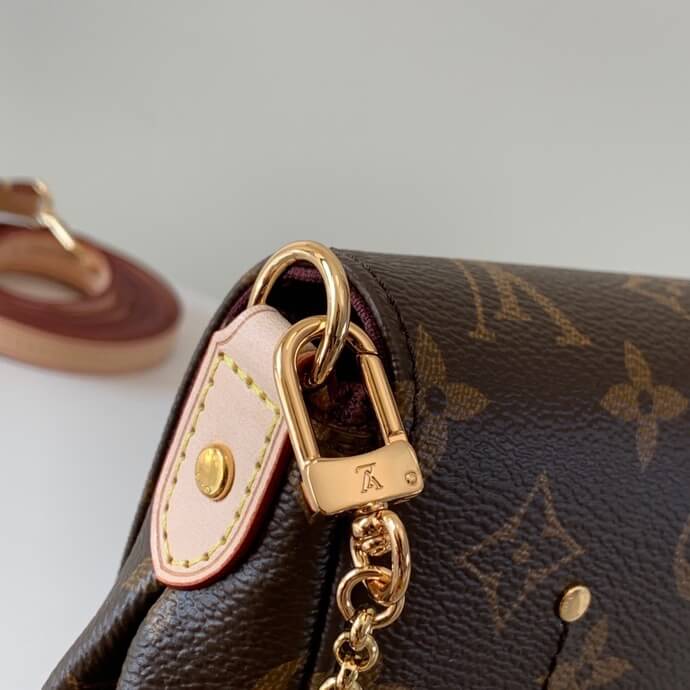 LV Monogram Canvas Favorite PM Crossbody Bag