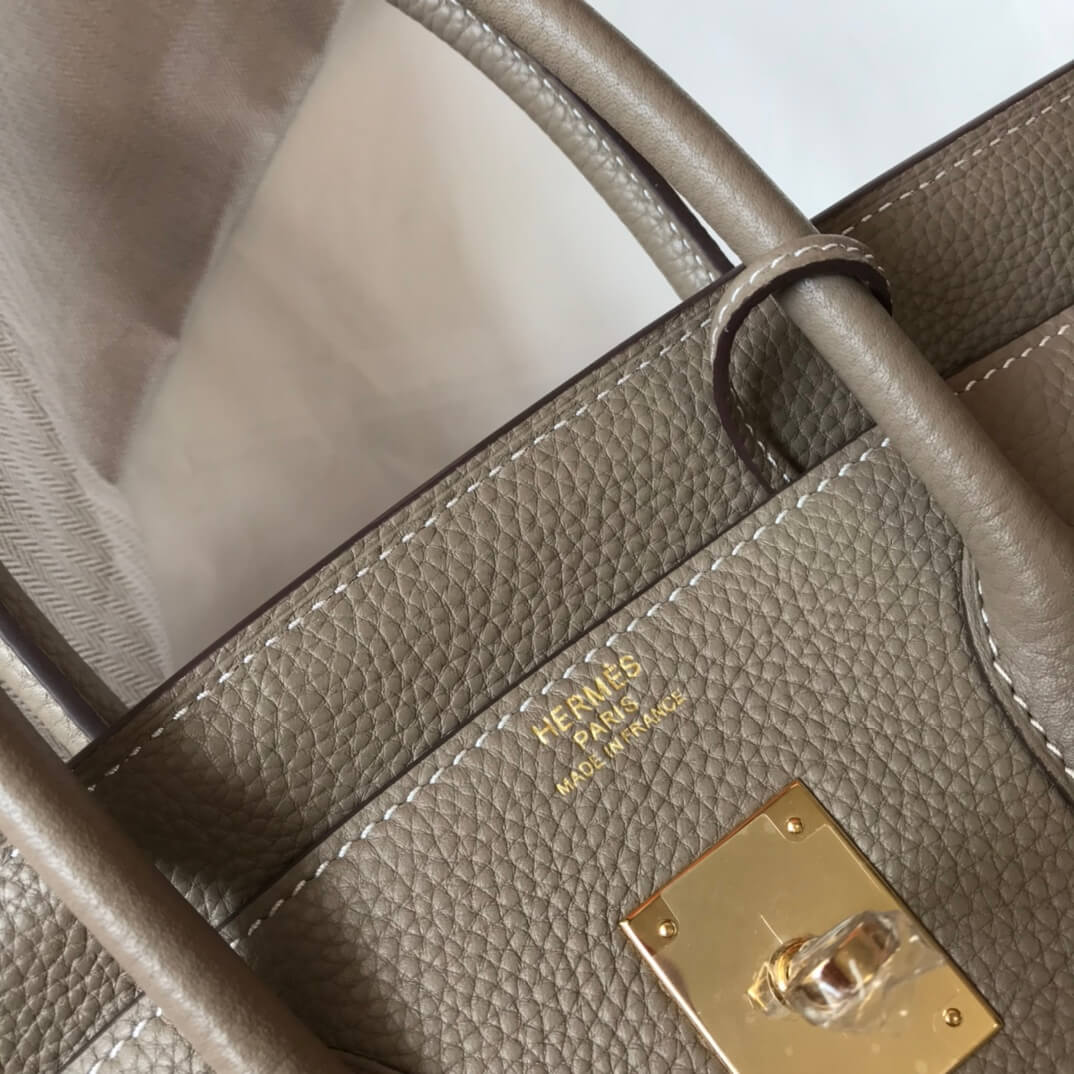 Hermes Birkin Turtle Dove Gray Bag