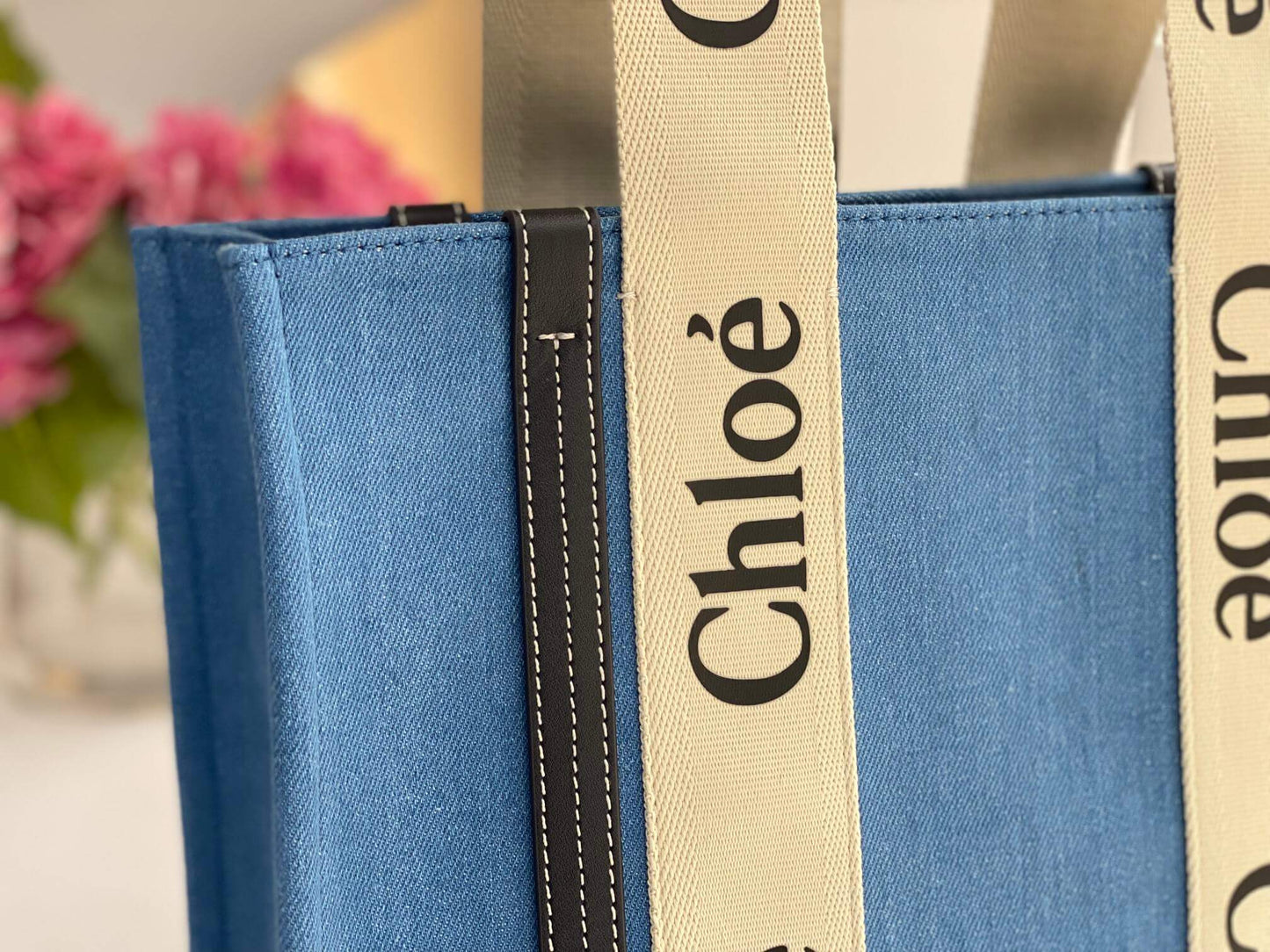Chloe Medium Woody Tote Bag