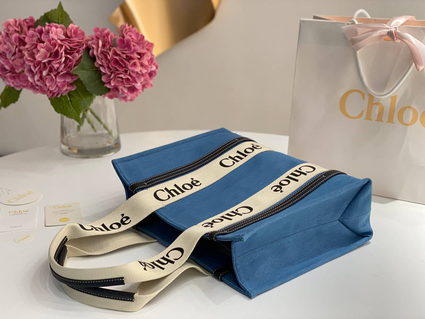 Chloe Medium Woody Tote Bag