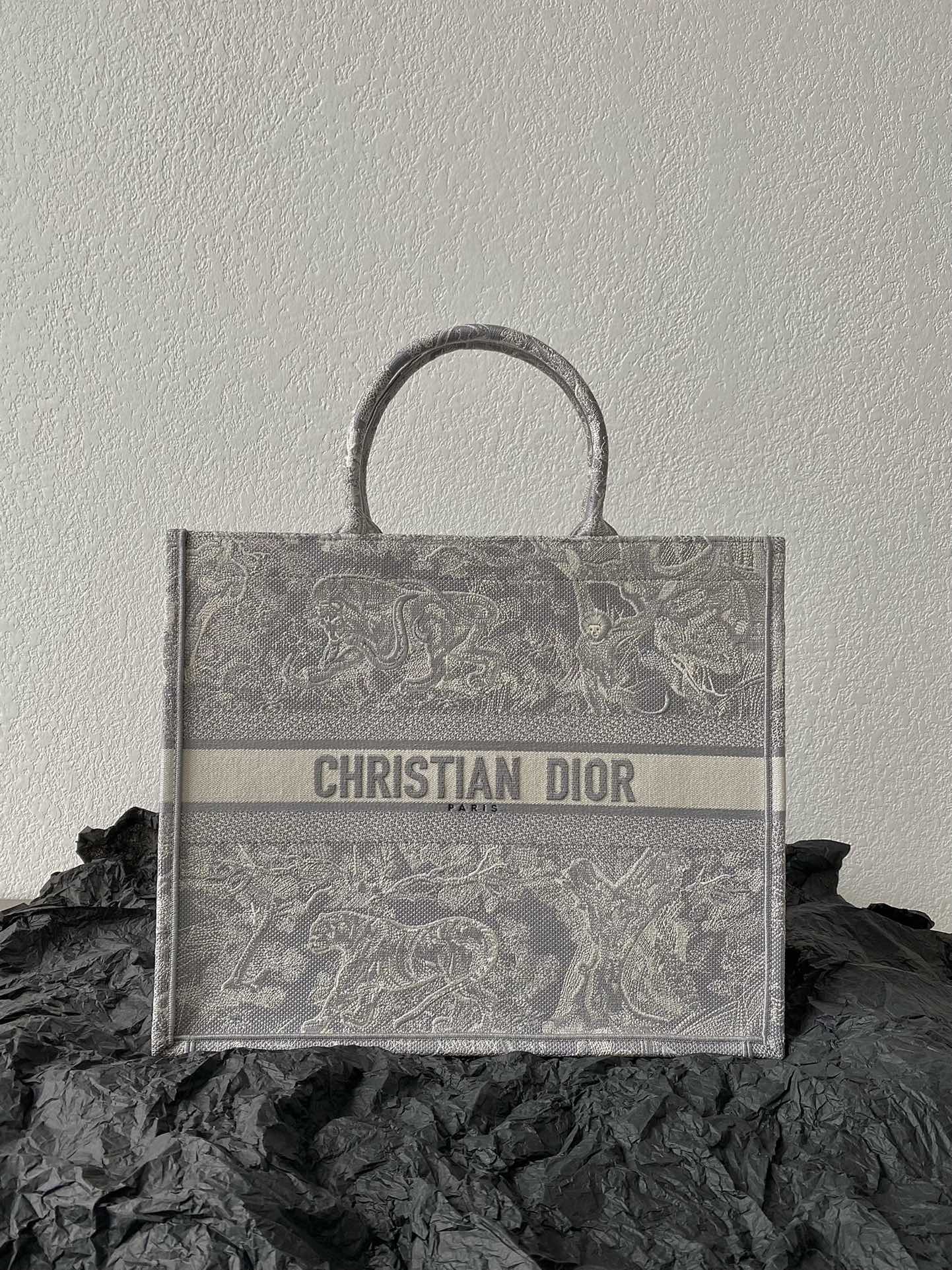 Dior Tote Jungle Shopping Bag