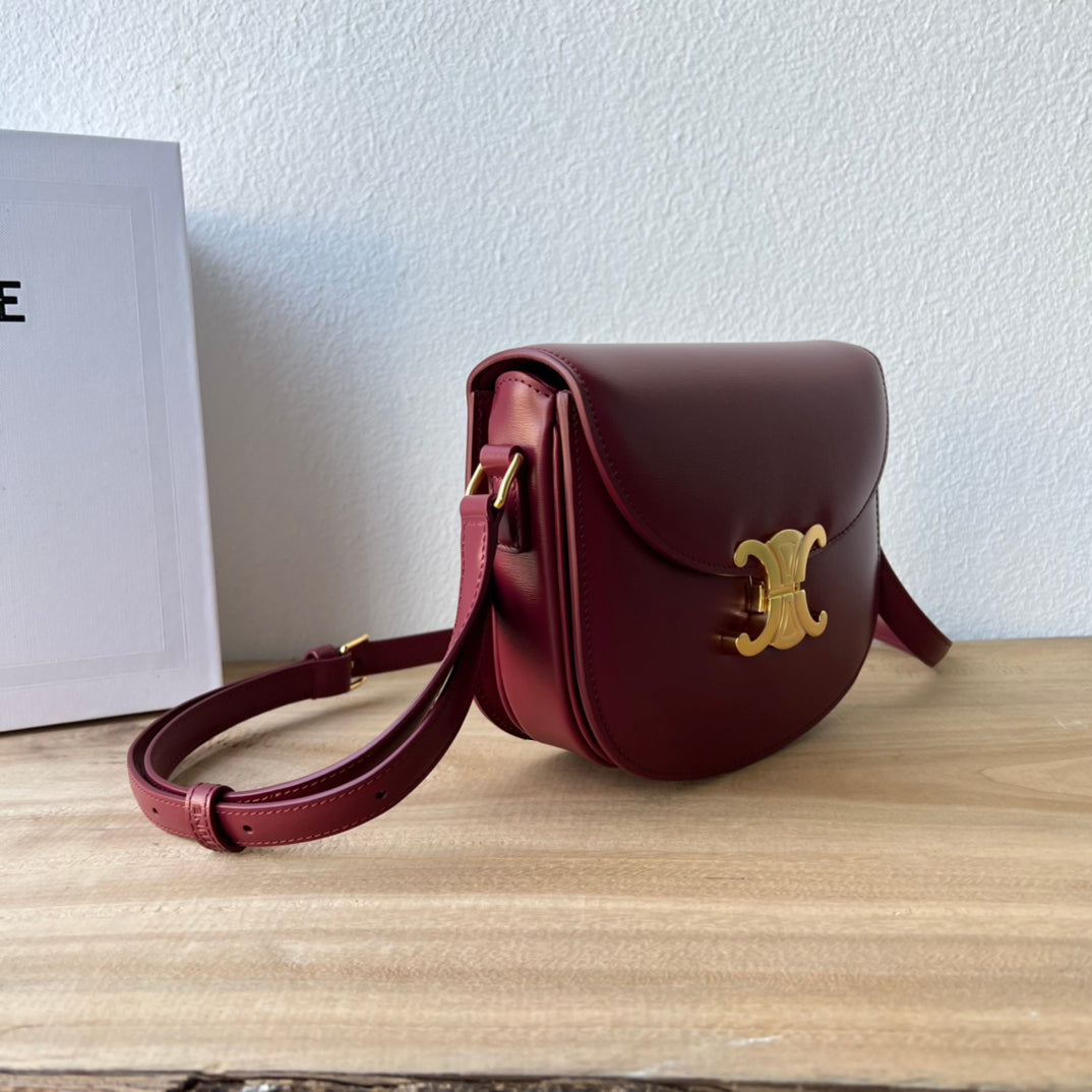 Celine Triomphe Saddle Bag