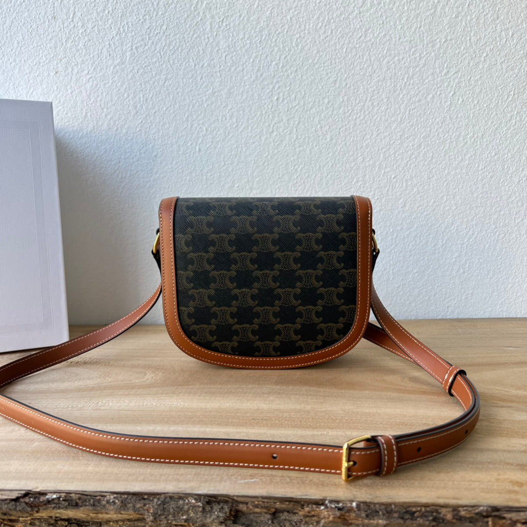Celine Triomphe Saddle Bag