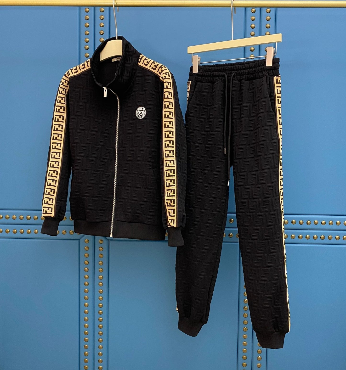 Fendi Webbing Custom Fabric Suit