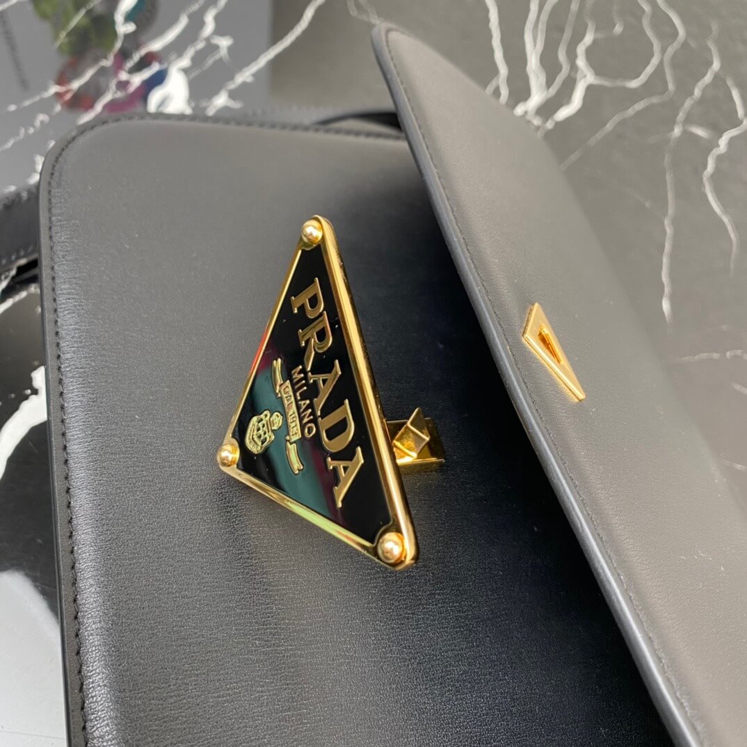 Prada Embleme Leather Bag