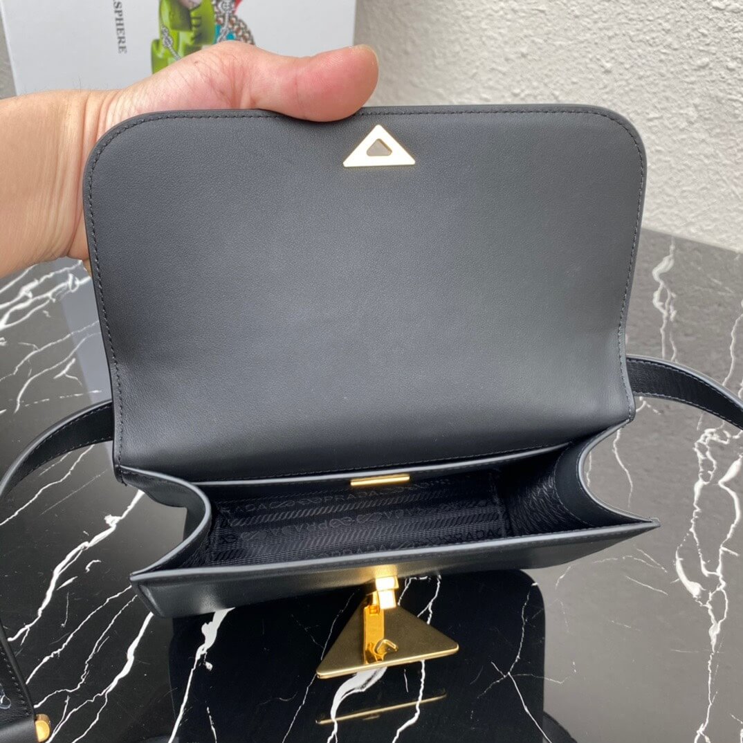 Prada Embleme Leather Bag