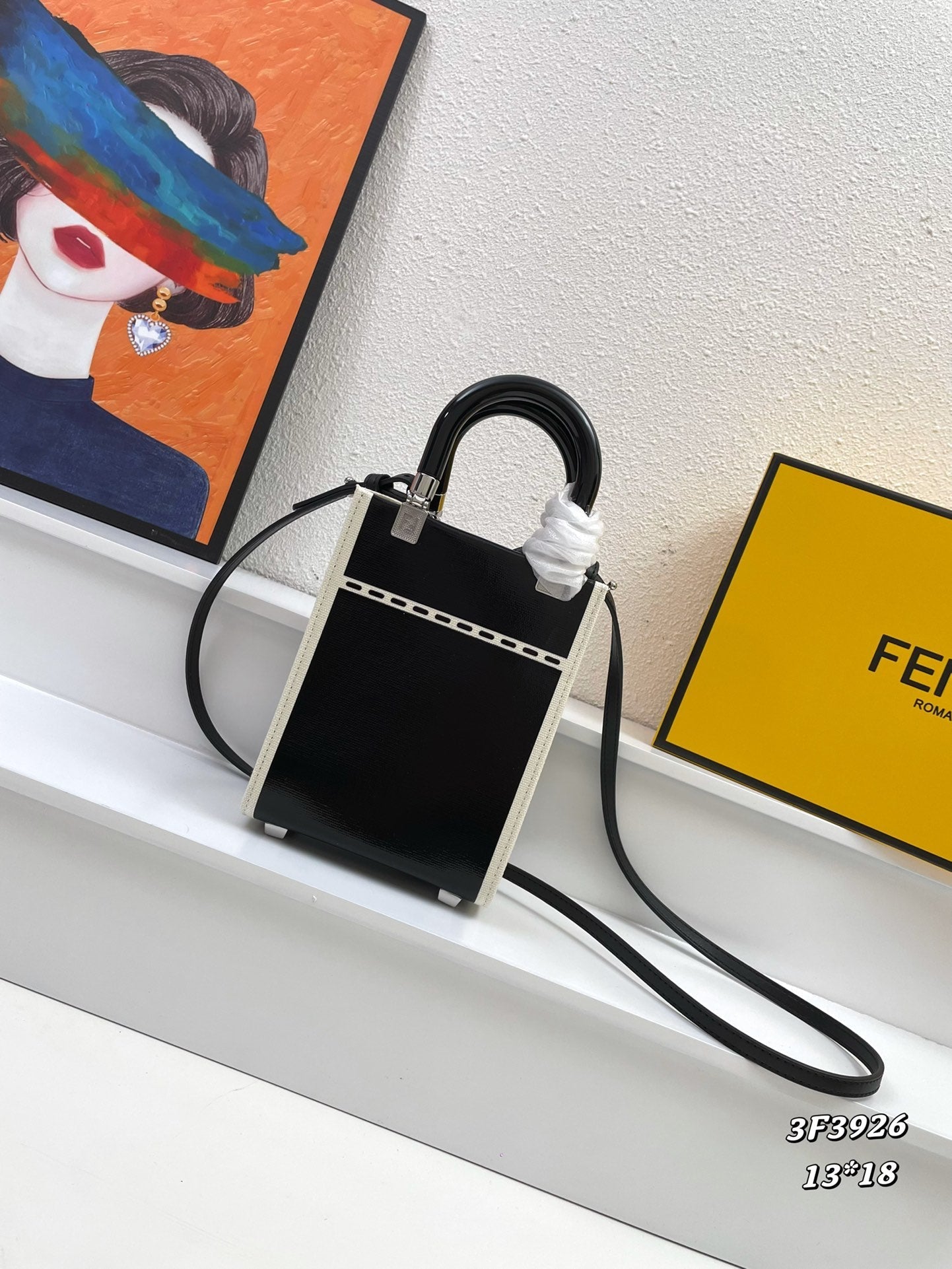 Fendi Sunshine Mini Tote Bag