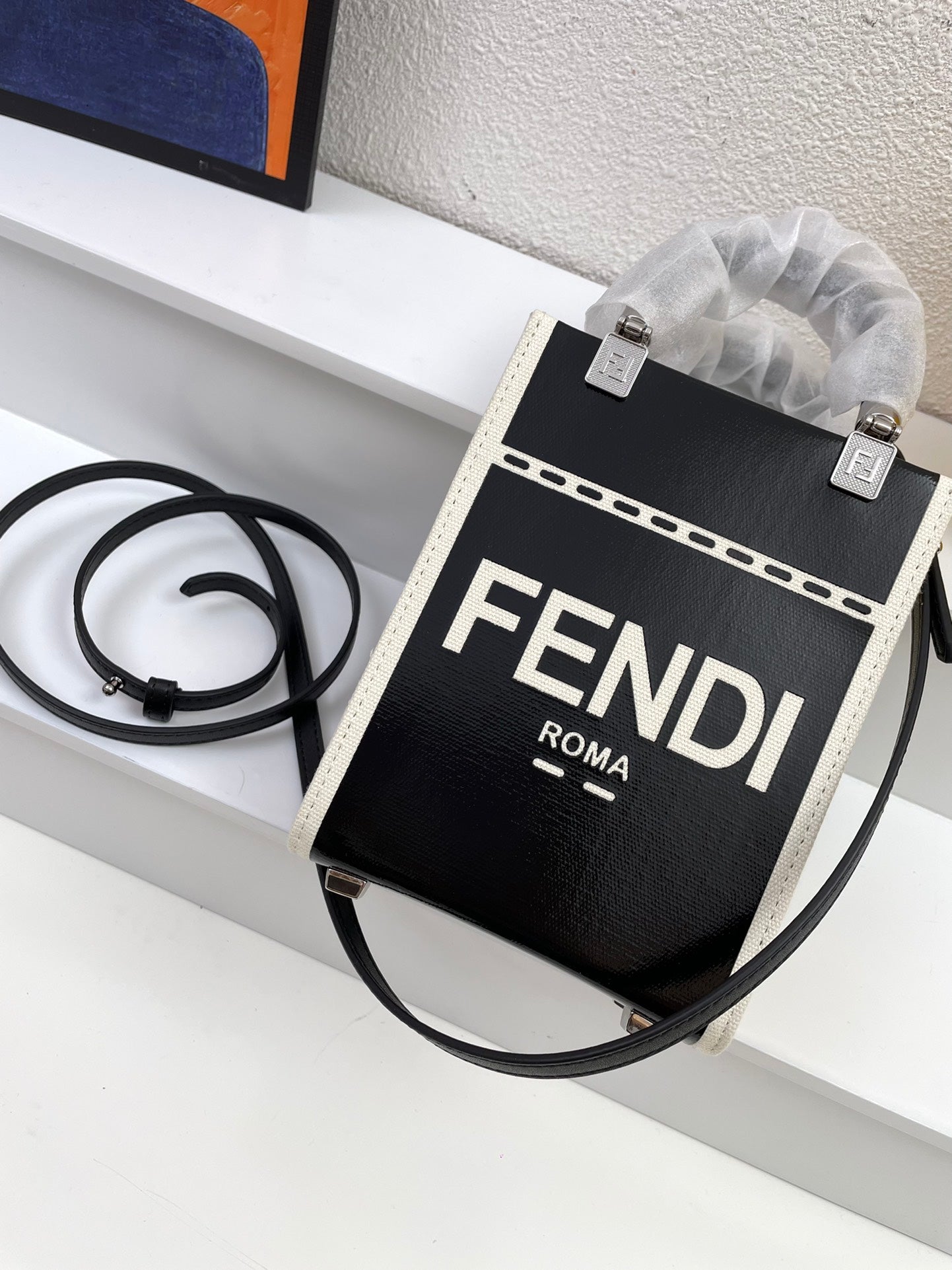 Fendi Sunshine Mini Tote Bag