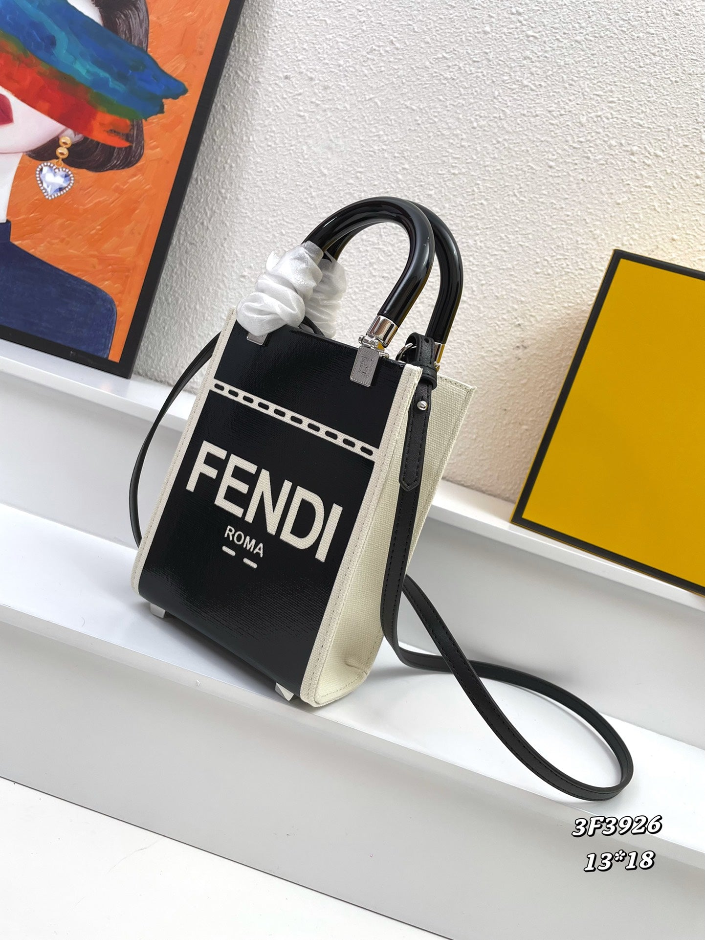 Fendi Sunshine Mini Tote Bag