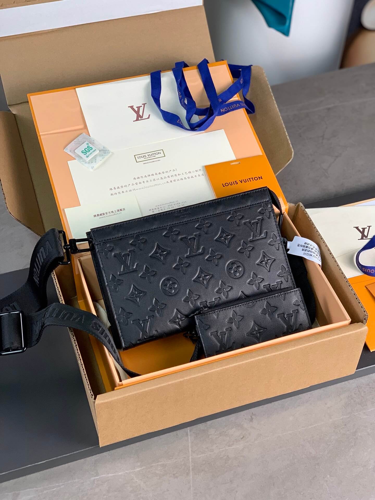 LV Alpha Wearable Wallet combines Monogram Eclipse canvas