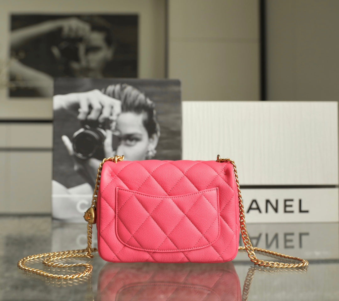 Chanel Love Button Flap Bag