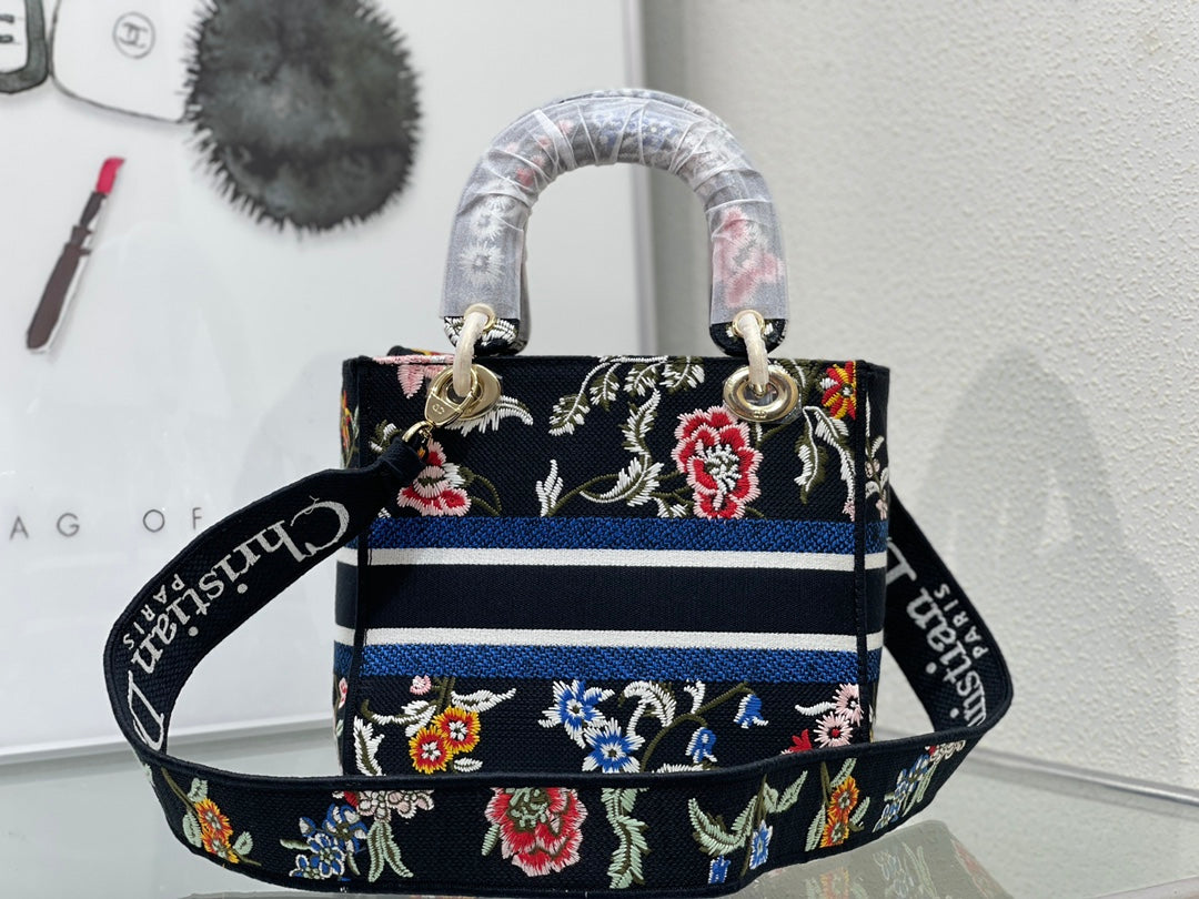 Lady Dior Embroidery Series Bag