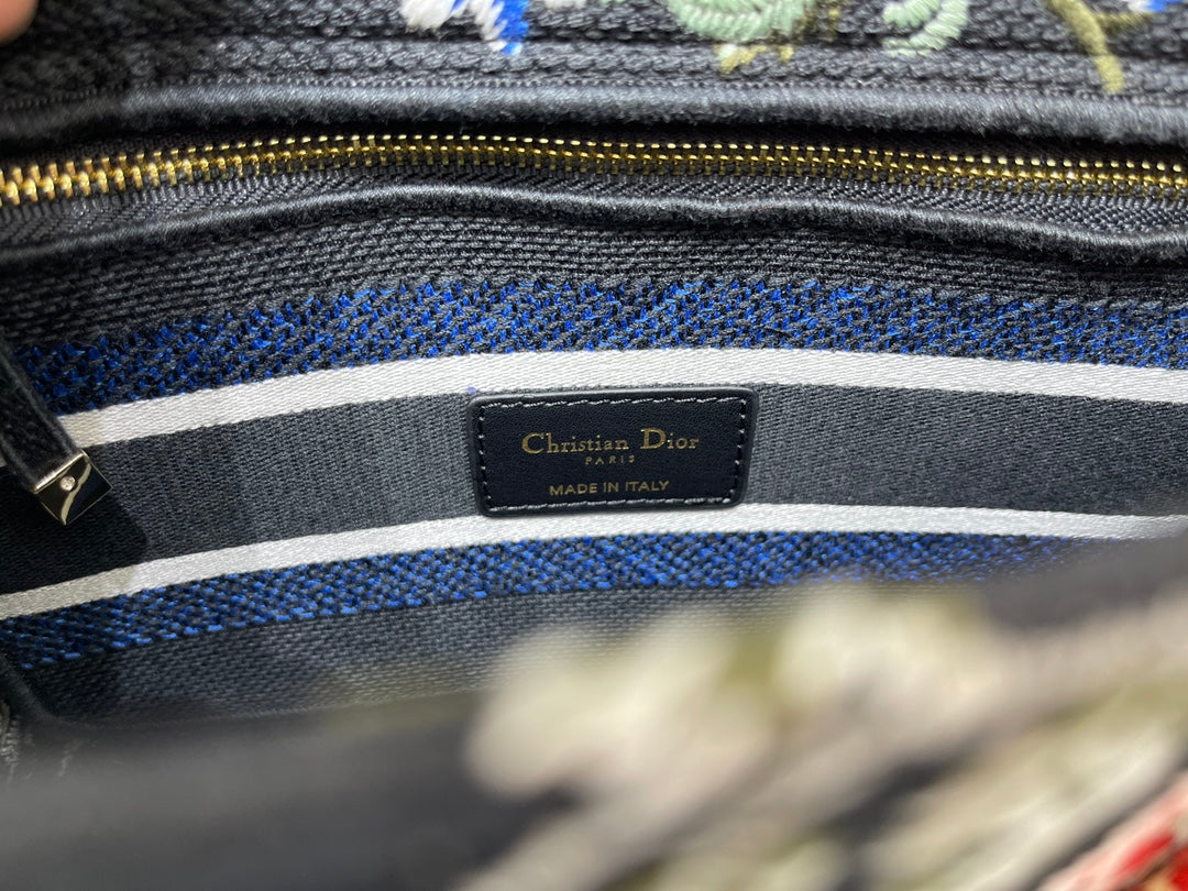 Lady Dior Embroidery Series Bag