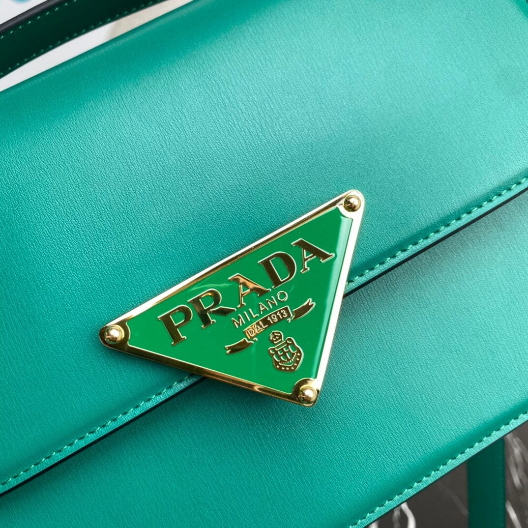 Prada Embleme Leather Bag