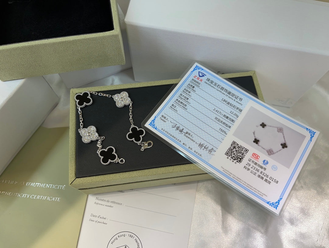 Van Cleef & Arpels Five Flower Bracelet