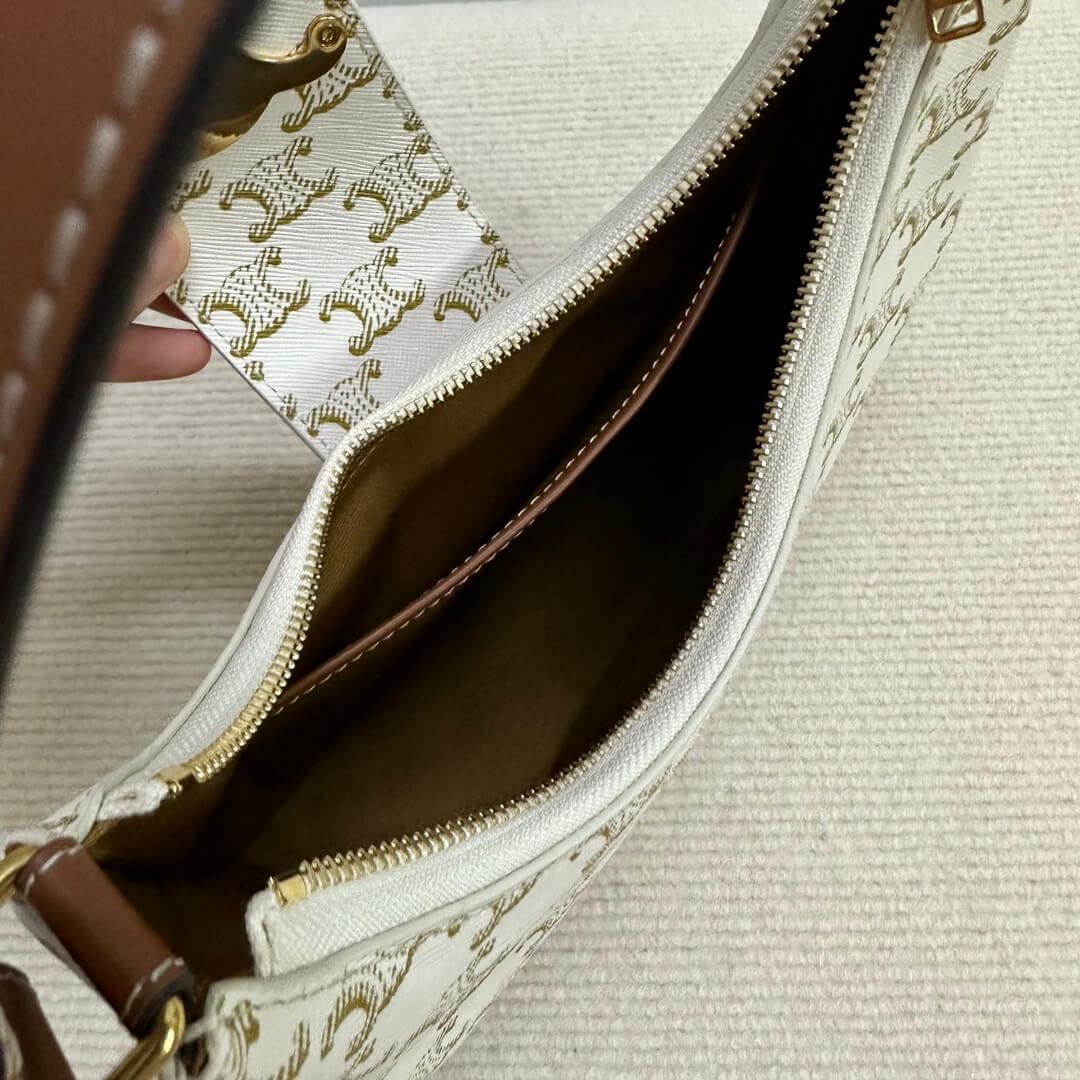Celine TRIOMPHE CANVAS Logo Bag