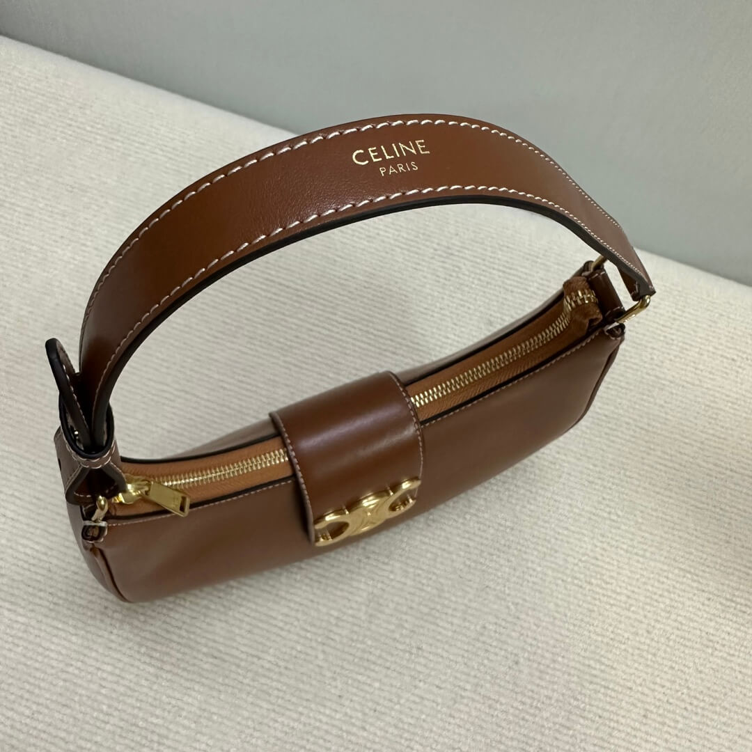 Celine TRIOMPHE CANVAS Logo Bag