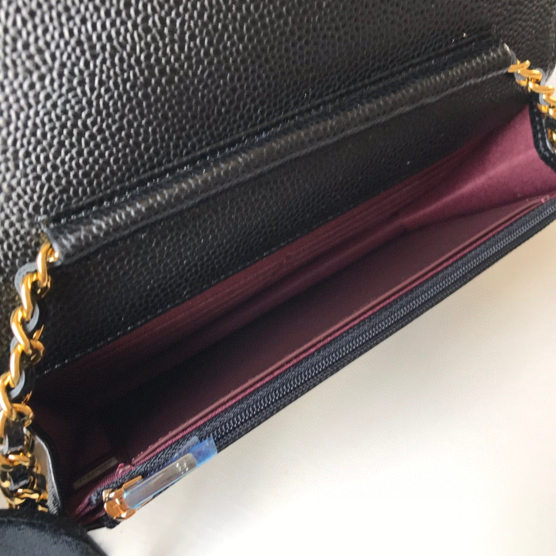 Chanel WOC Caviar Leather Bag