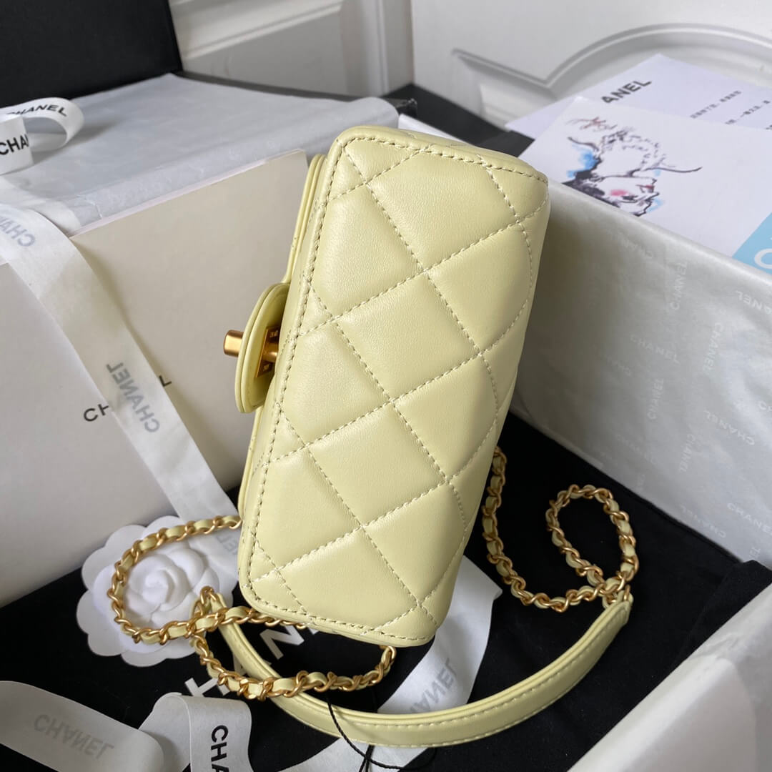Chanel Matelasse 2 Way Top Handle Chain Bag