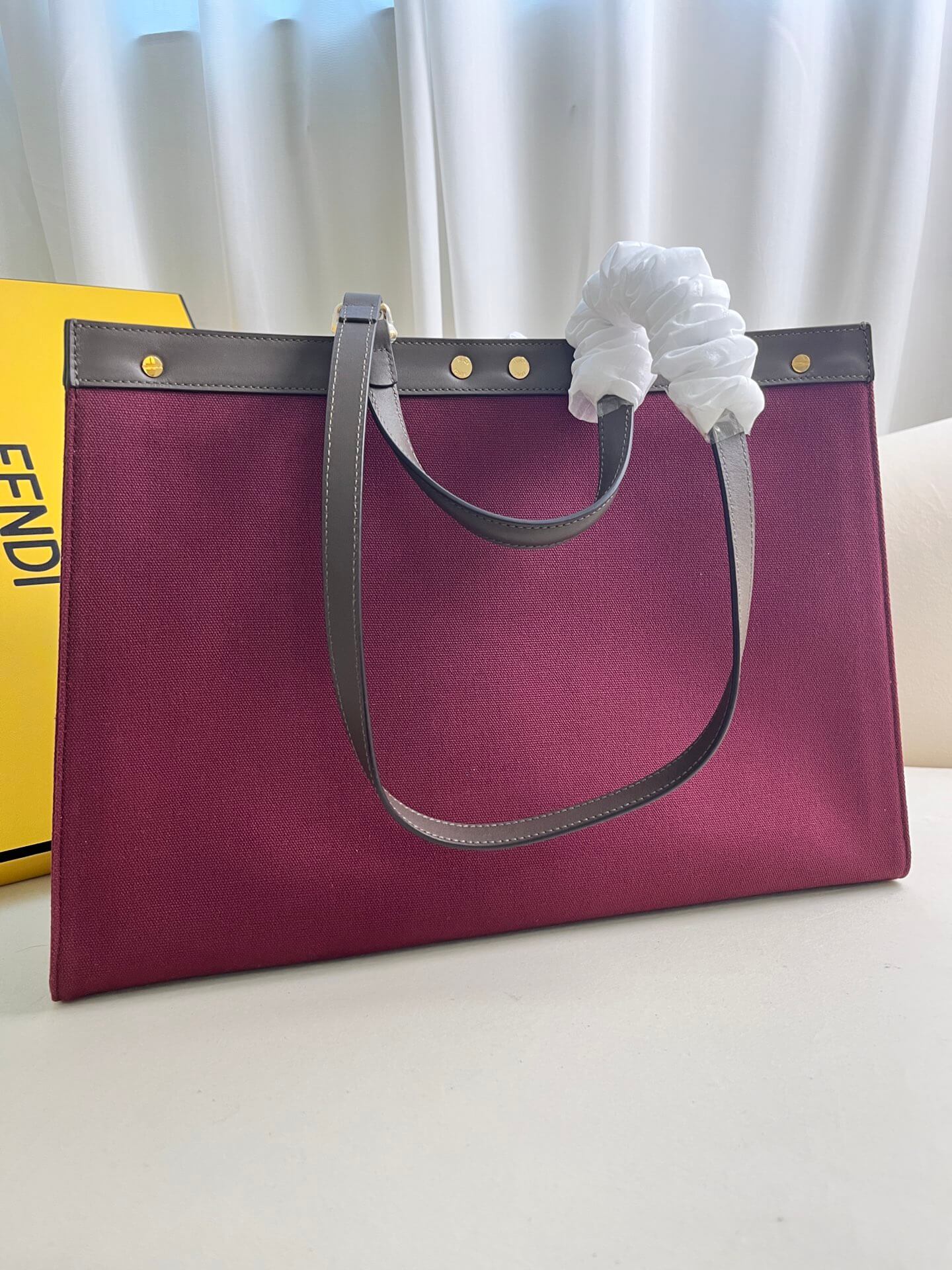 Fendi X-tote Bag In Canvas Bag