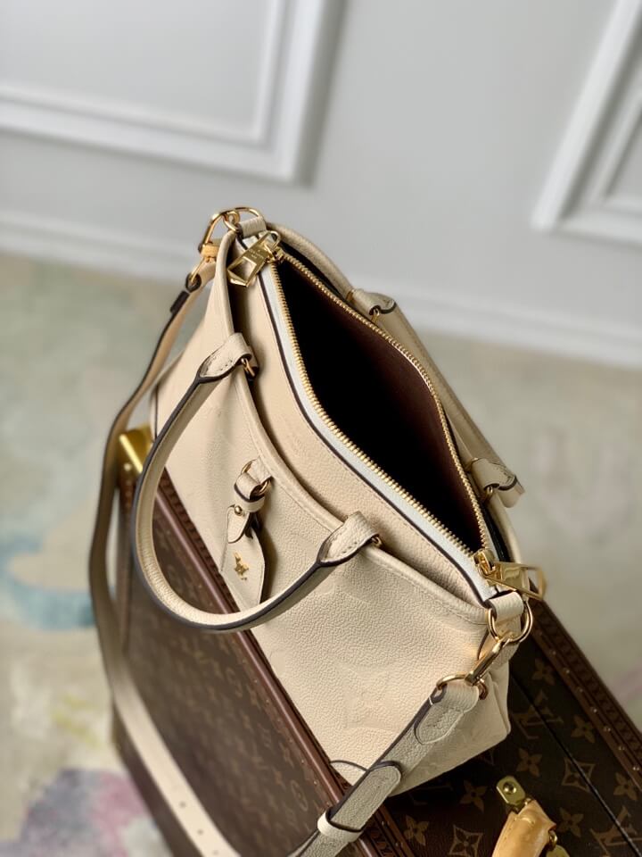 LV Trianon Bag In Monogram Empreinte Leather