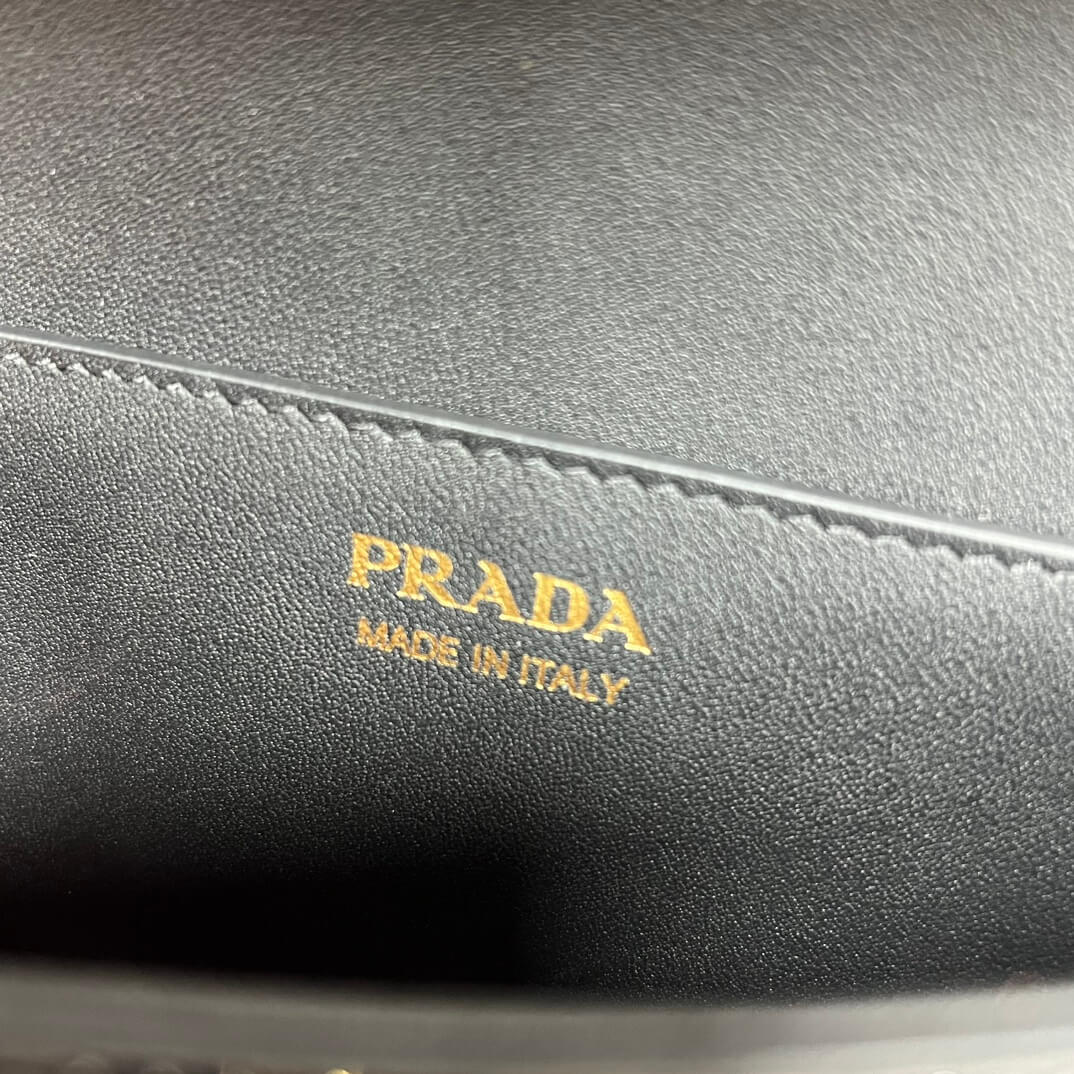 Prada Embleme Saffiano Shoulder Bag