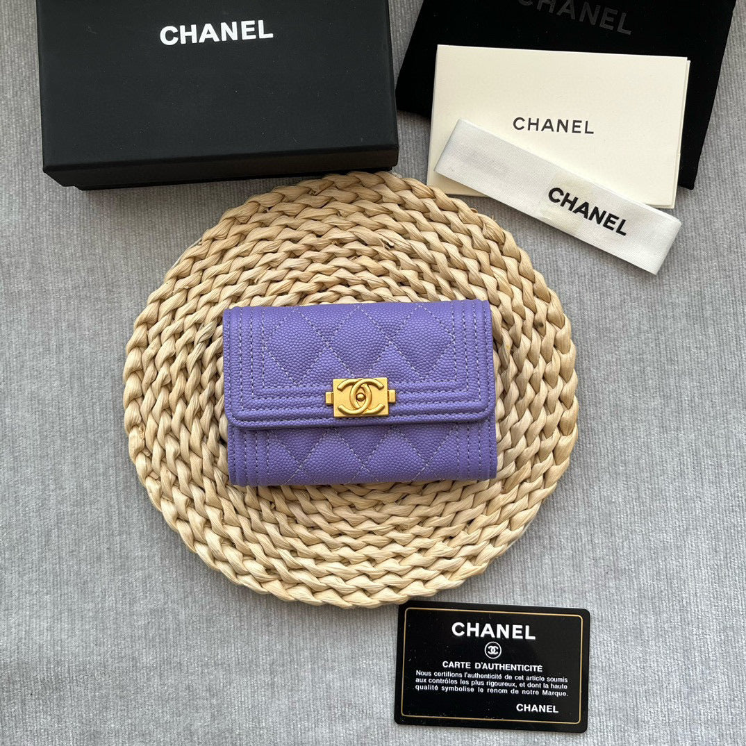 Chanel Caviar Wallet x Card Holder