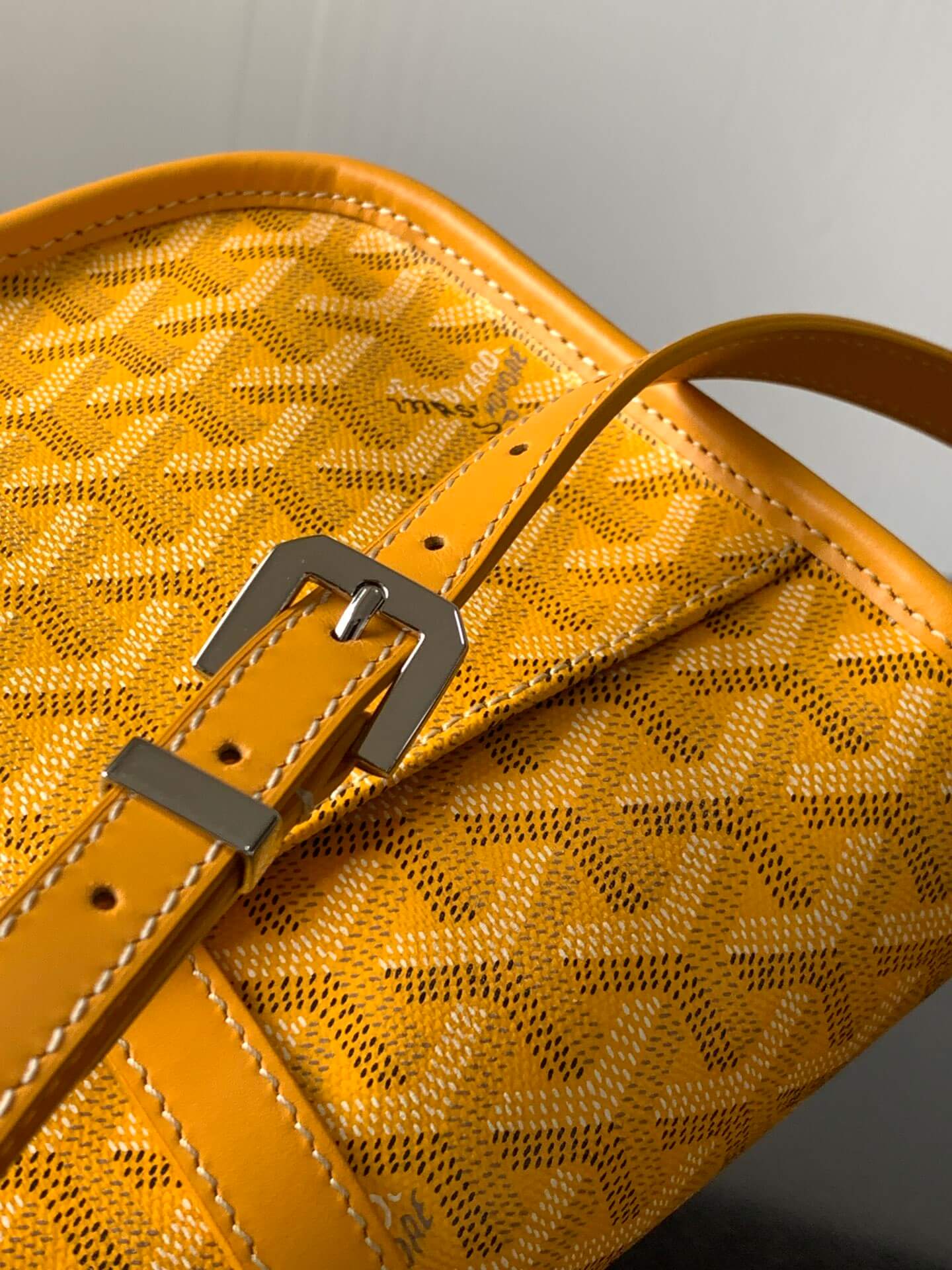 Goyard Belvedere PM Yellow Bag