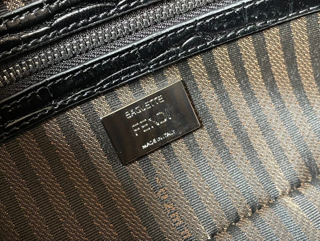 Fendi Baguette continental Neon Bag