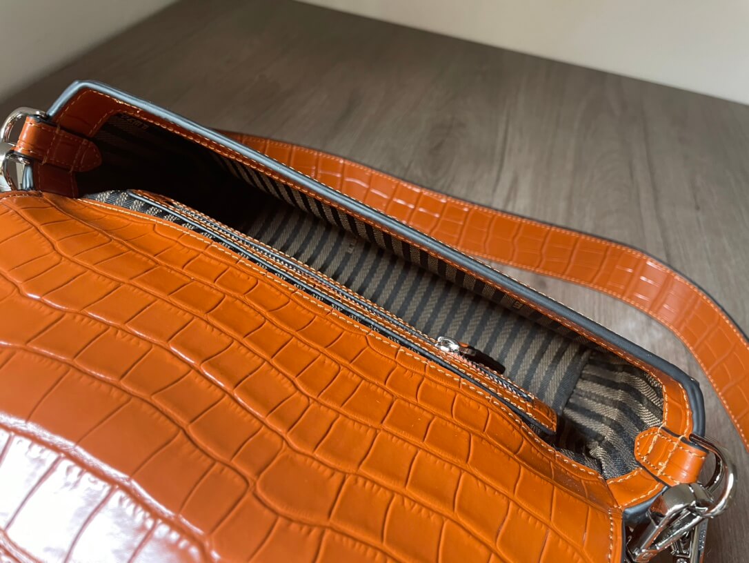 Fendi Baguette Continental Neon Bag