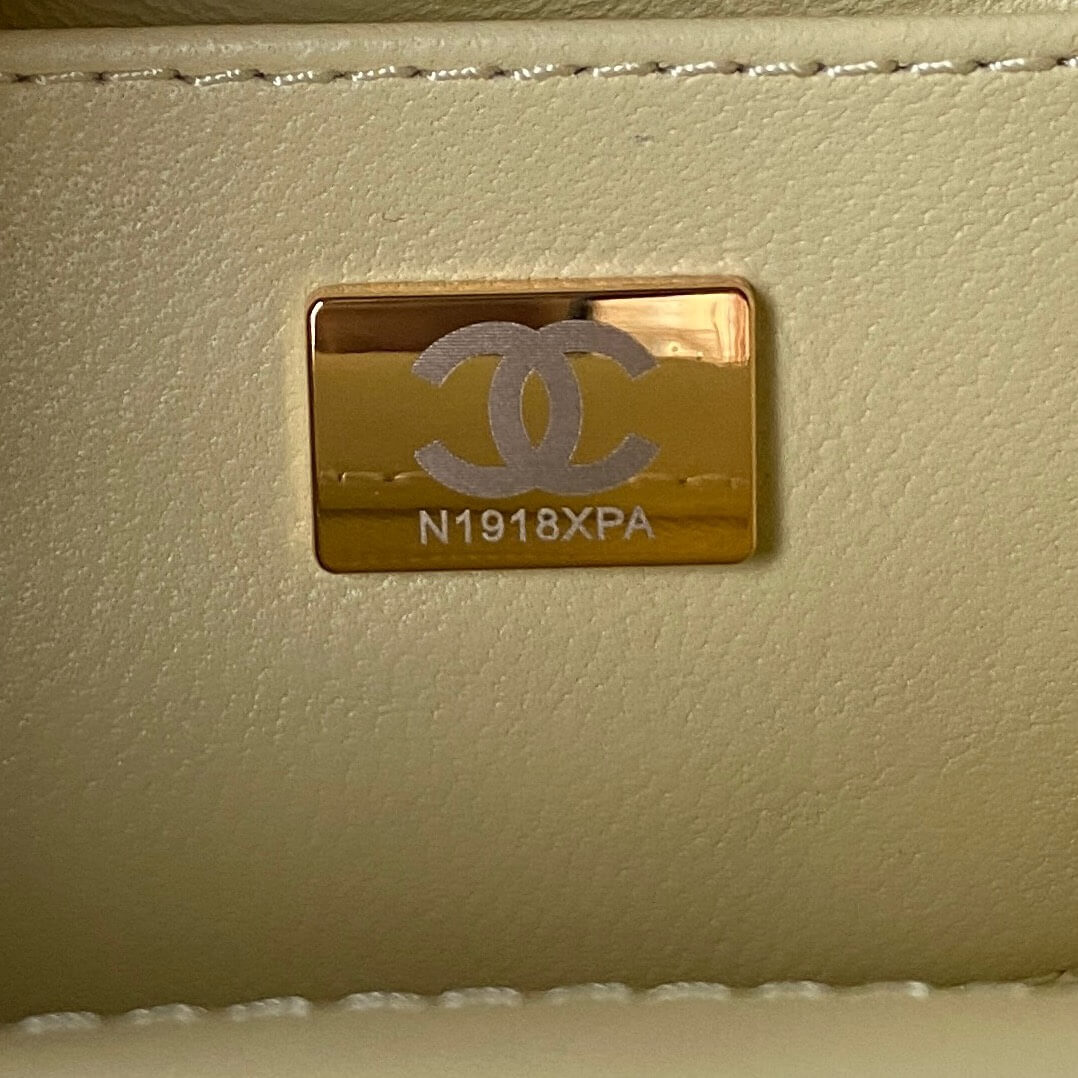 Chanel Matelasse 2 Way Top Handle Chain Bag