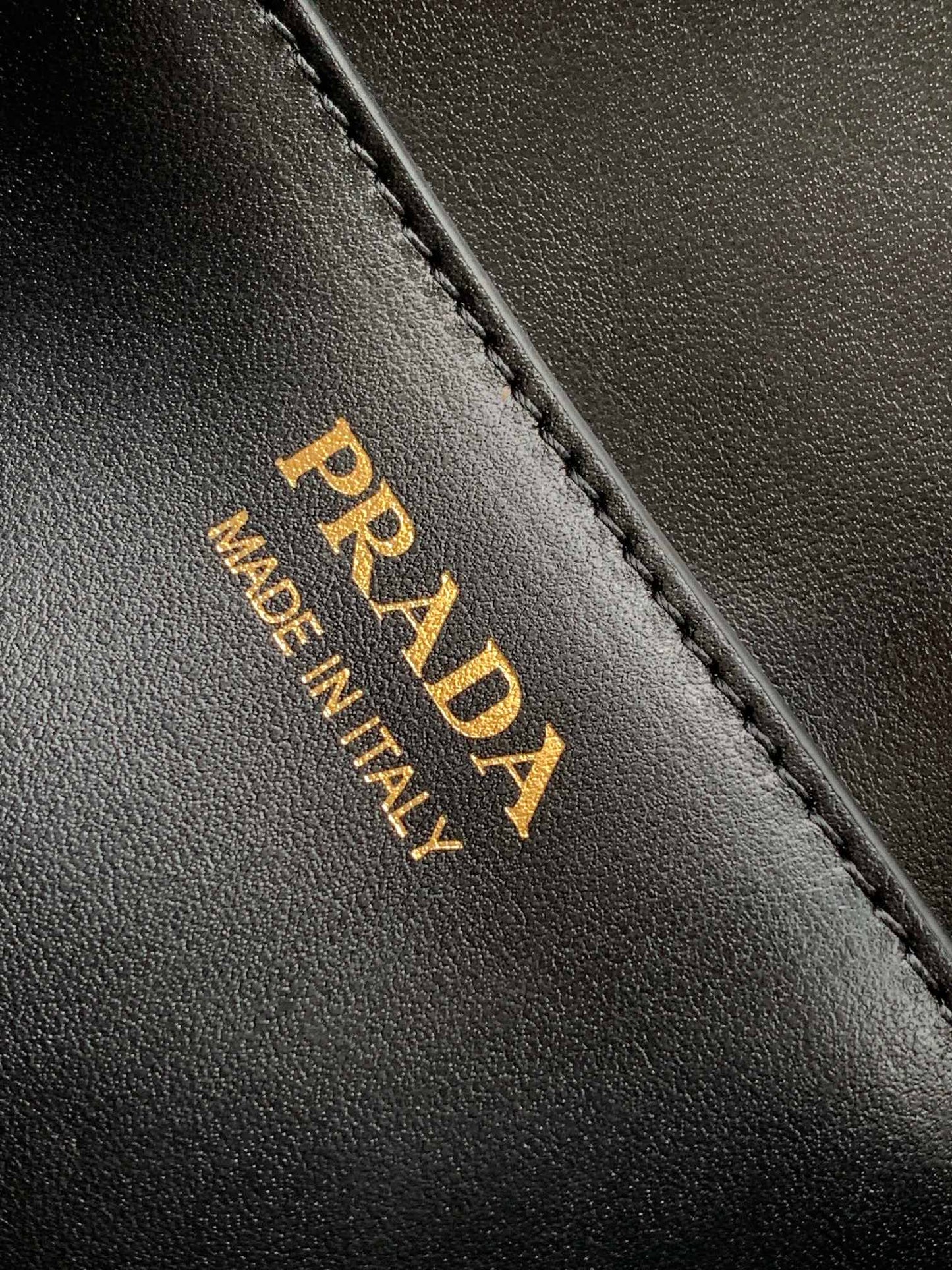 Prada Embleme Saffiano Shoulder Bag
