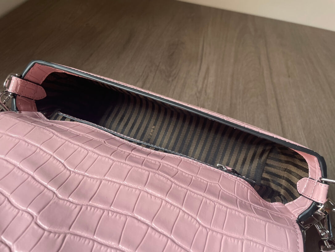 Fendi Baguette Continental Neon Bag