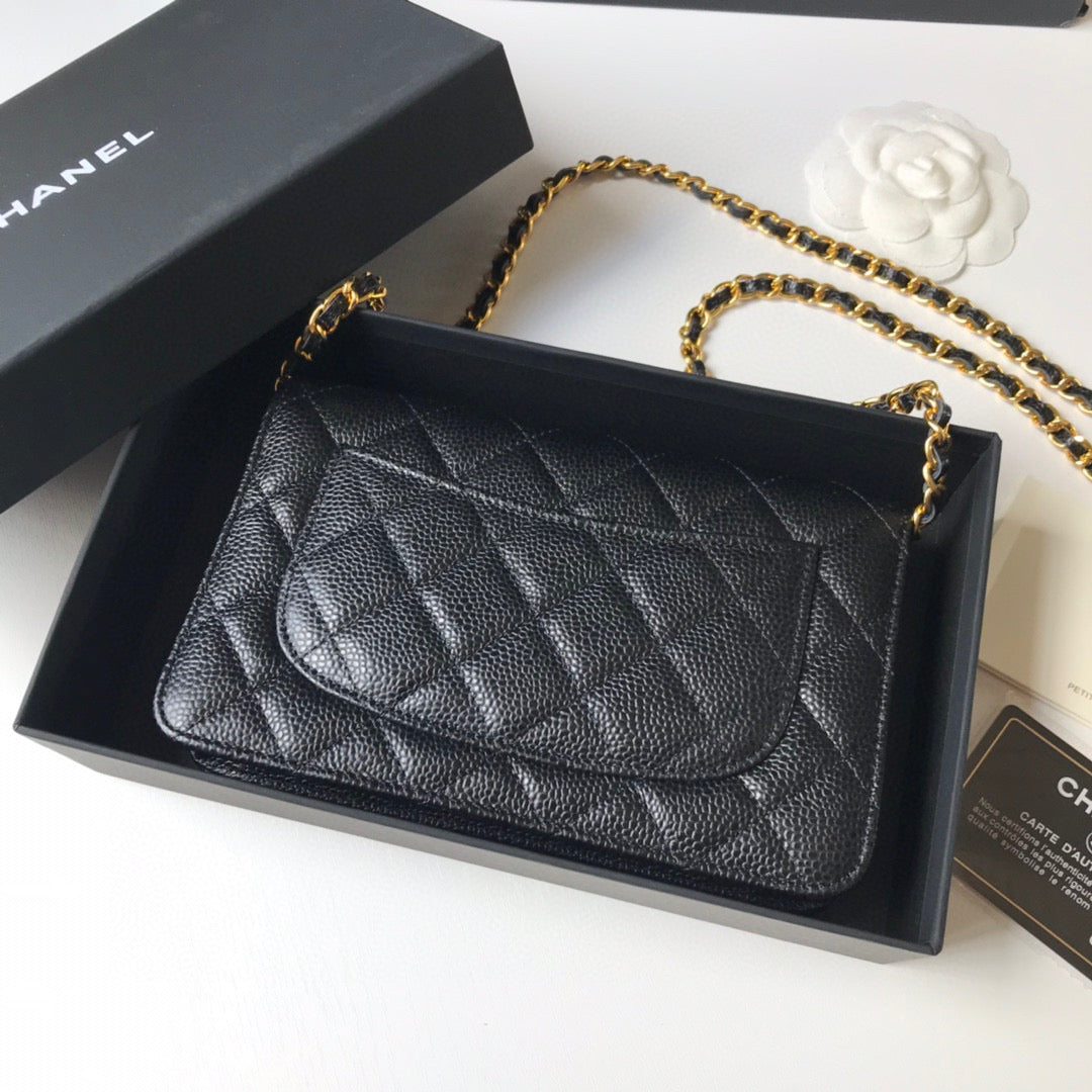 Chanel WOC Caviar Leather Bag