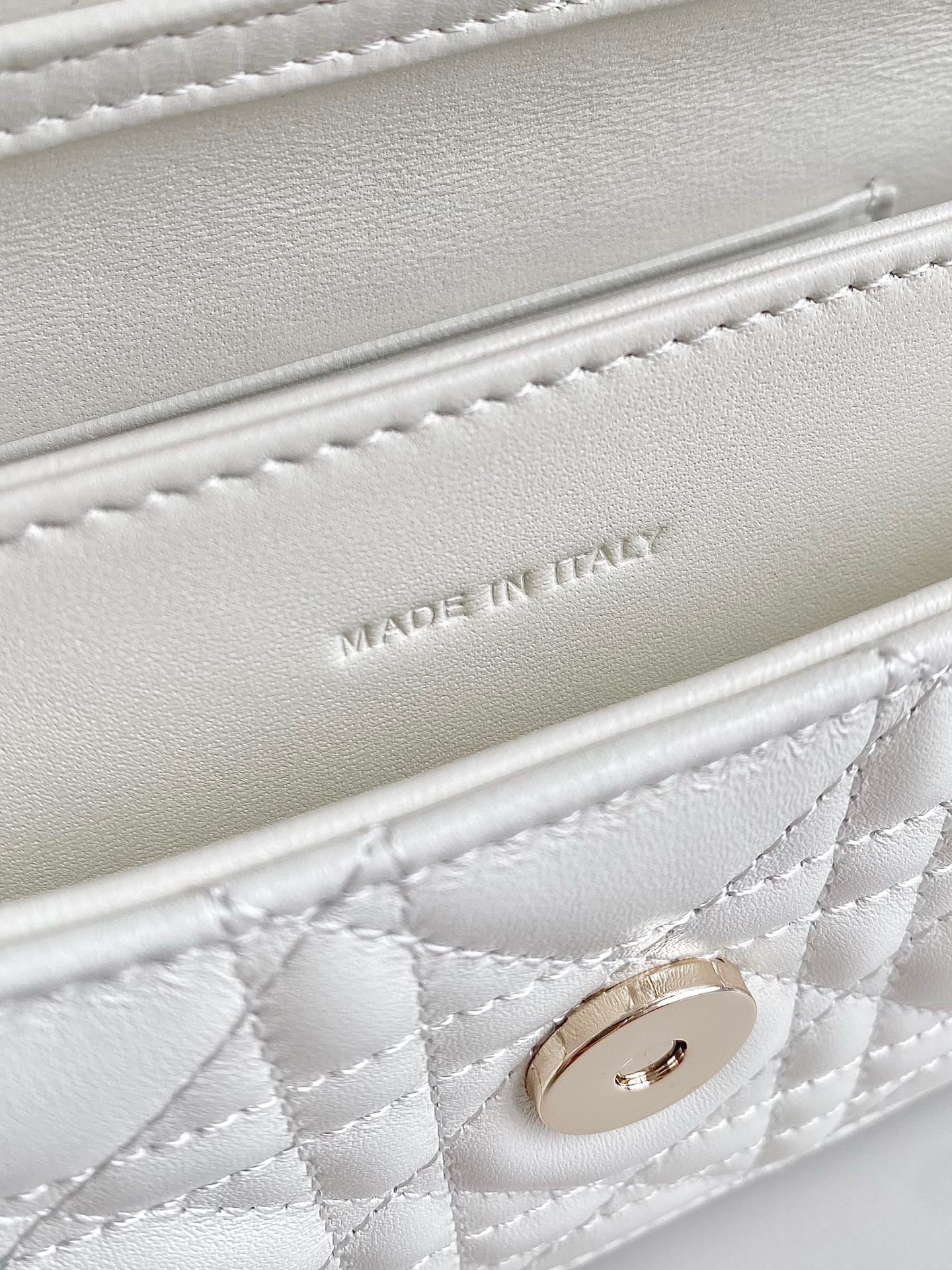 Lady Dior Top Handle Bag