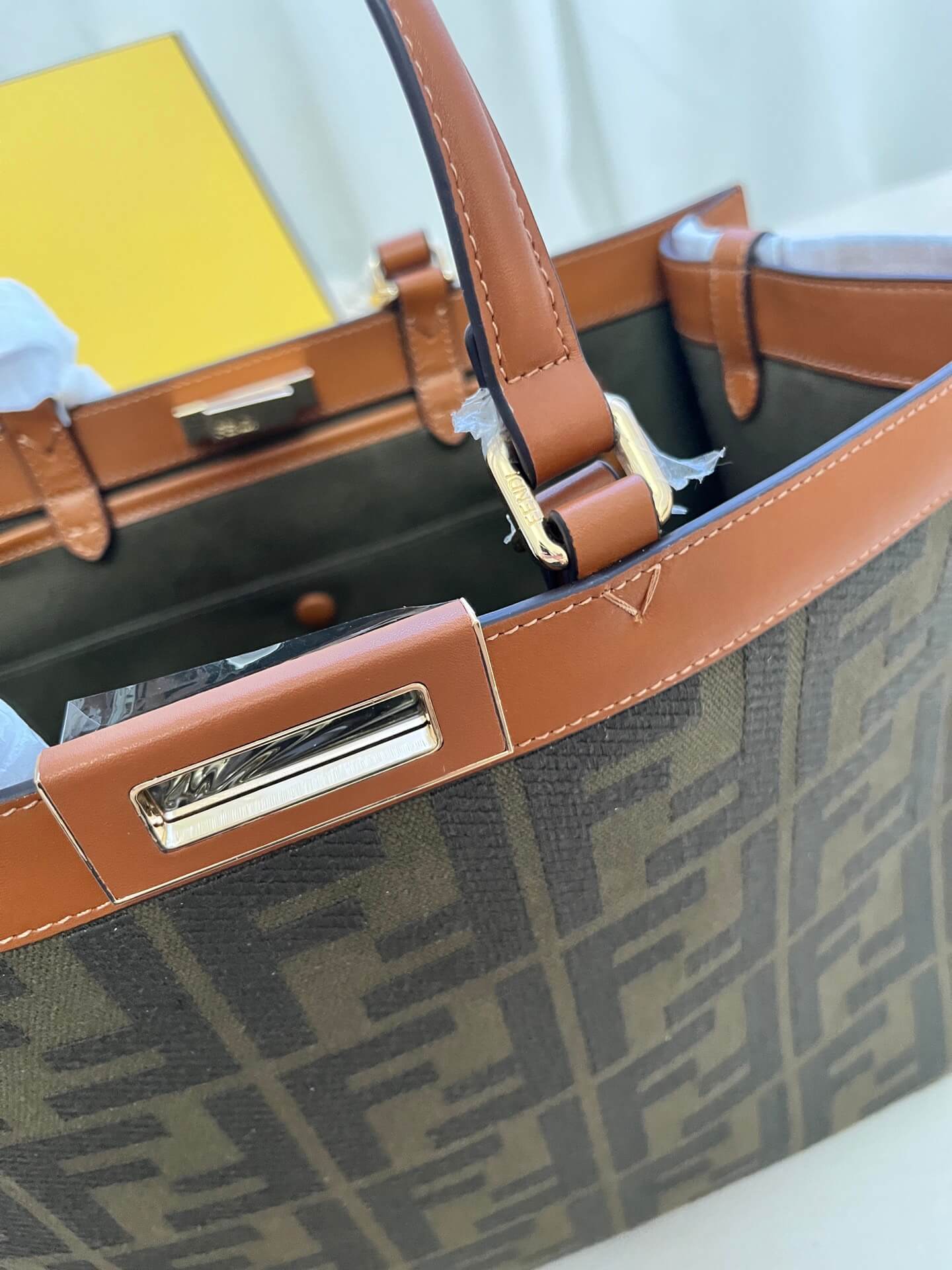 Fendi X-tote Bag In Canvas Bag