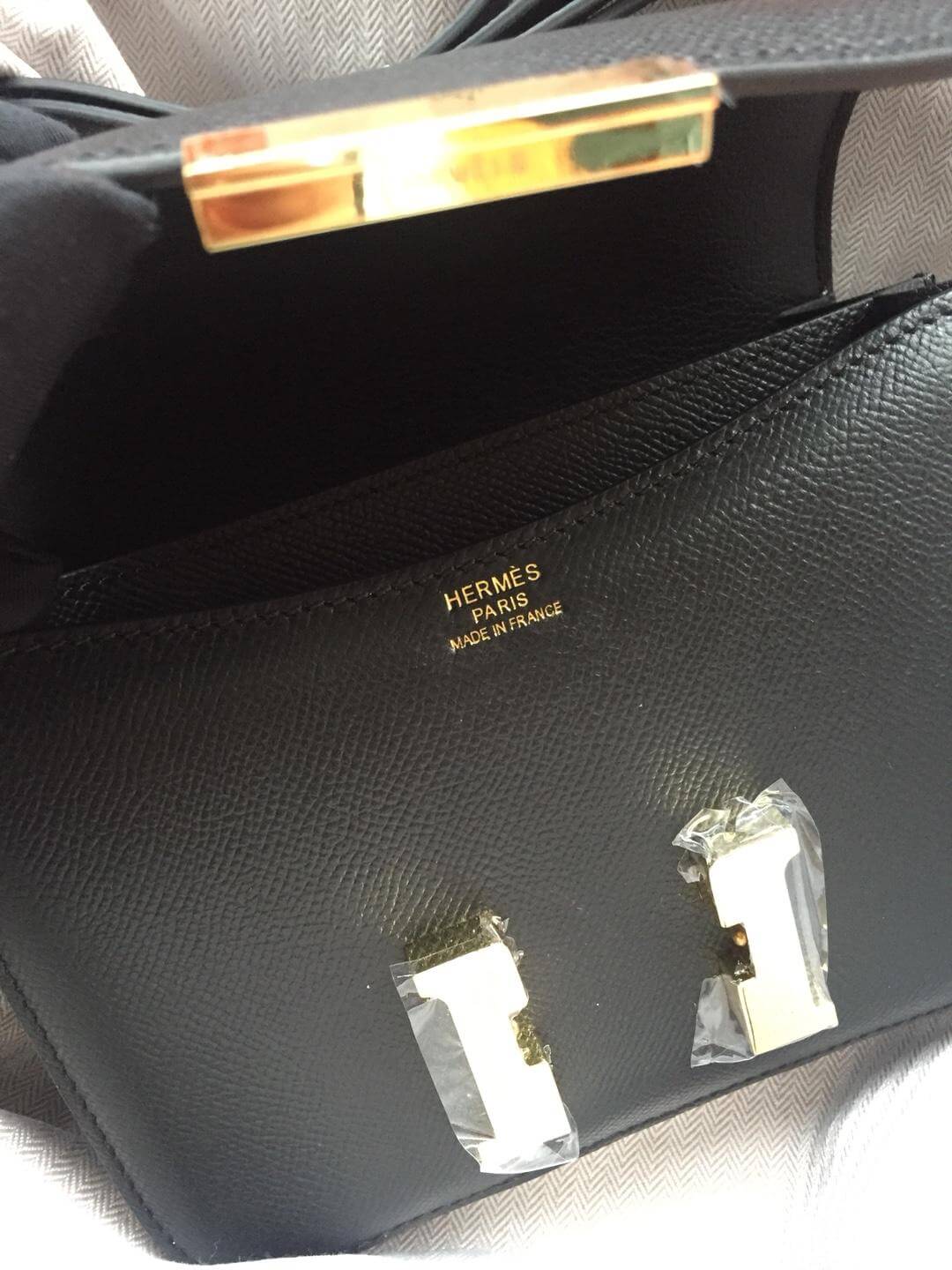 Hermes Constance Black Bag