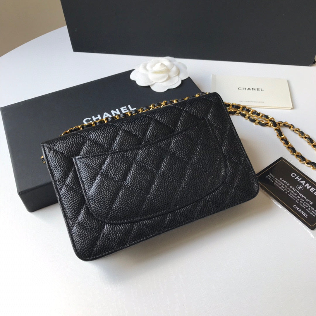 Chanel WOC Caviar Leather Bag