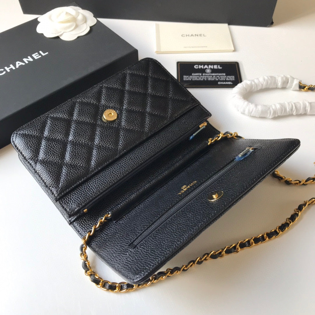 Chanel WOC Caviar Leather Bag