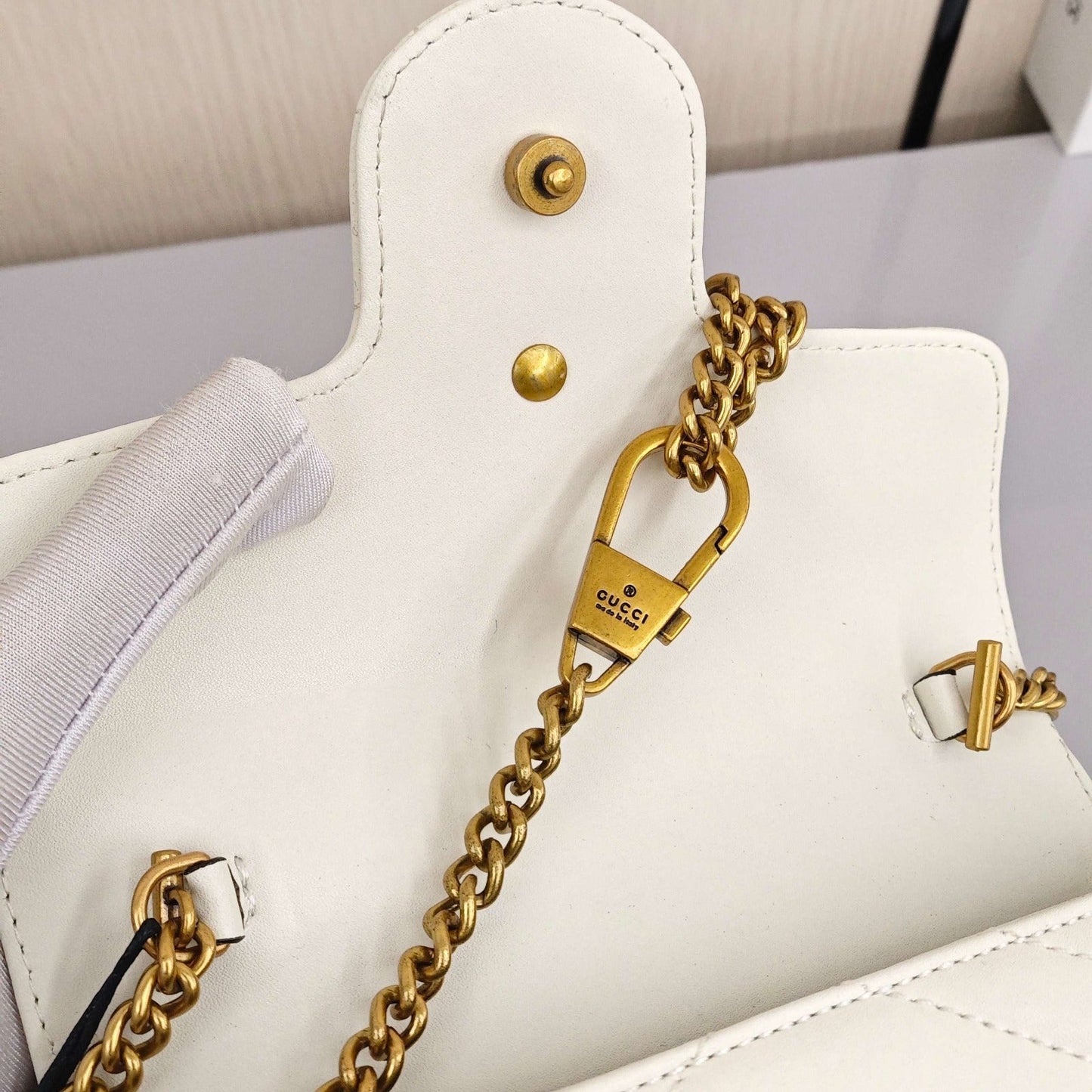 Gucci GG Marmont Mini Shoulder Bag – Matelassé Leather