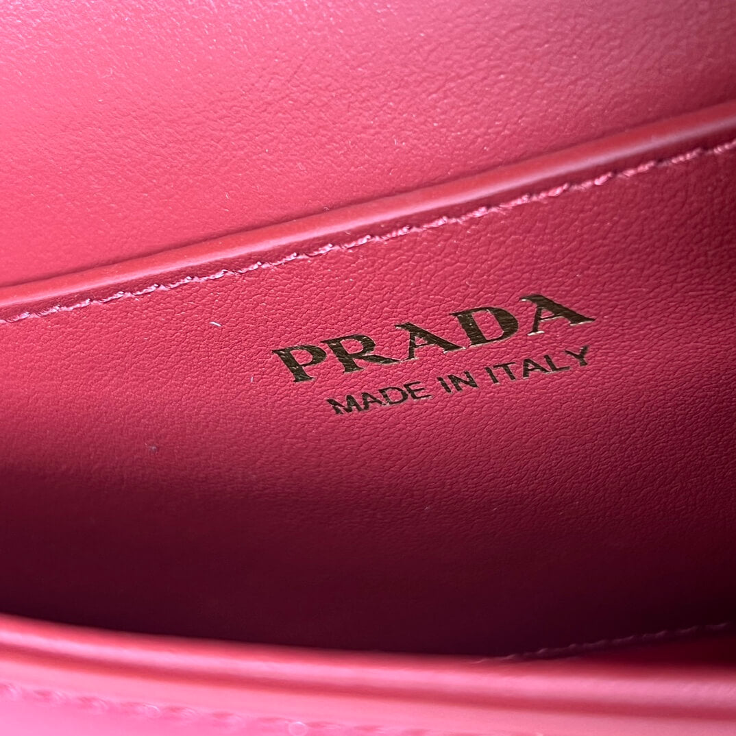 Prada Embleme Saffiano Shoulder Bag