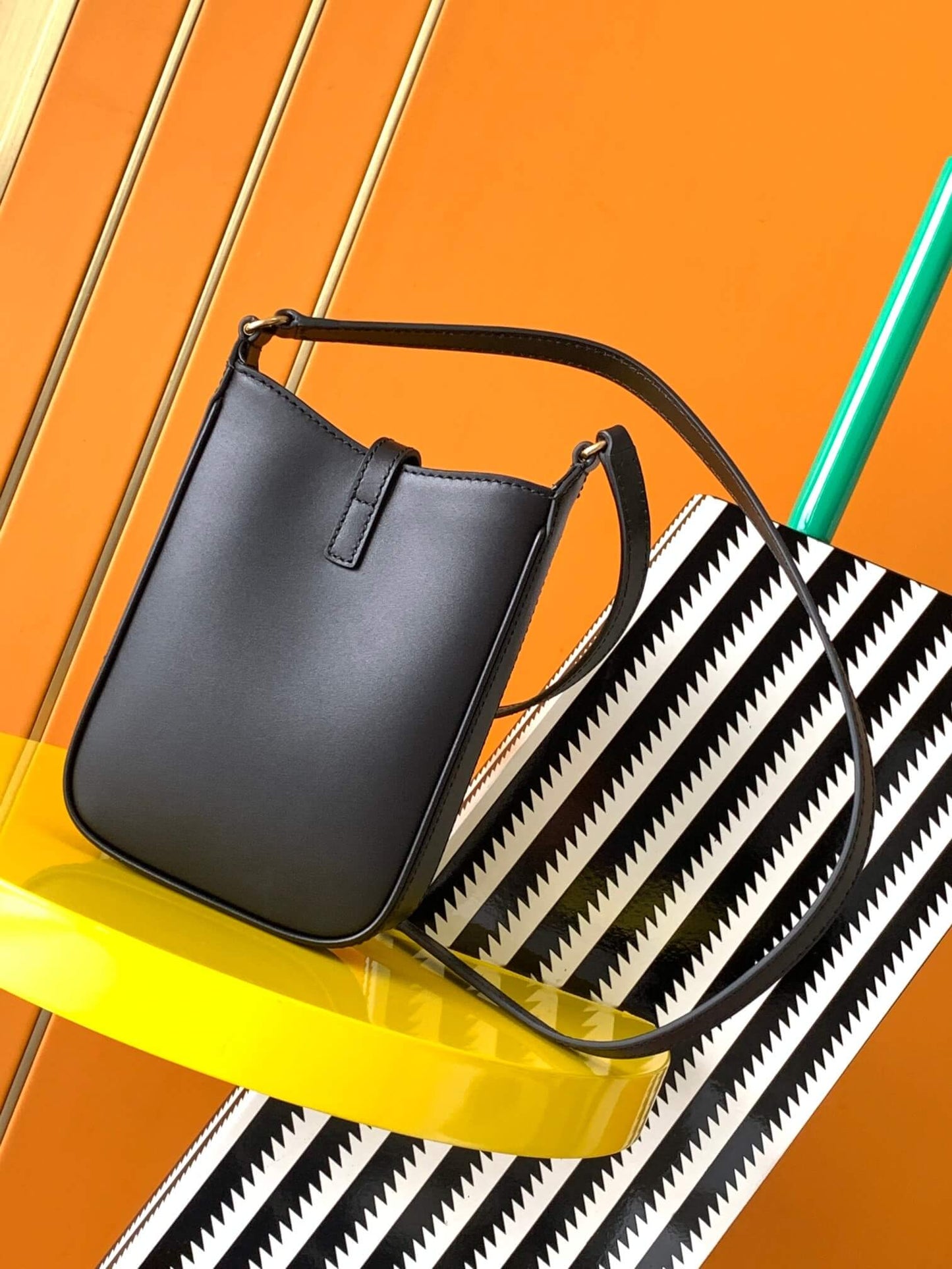 YSL Le 5 À 7 Mini Black Bag