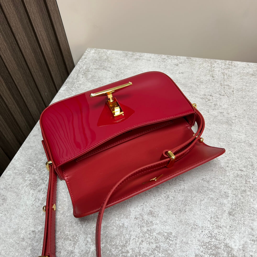 Prada Embleme Saffiano Shoulder Bag