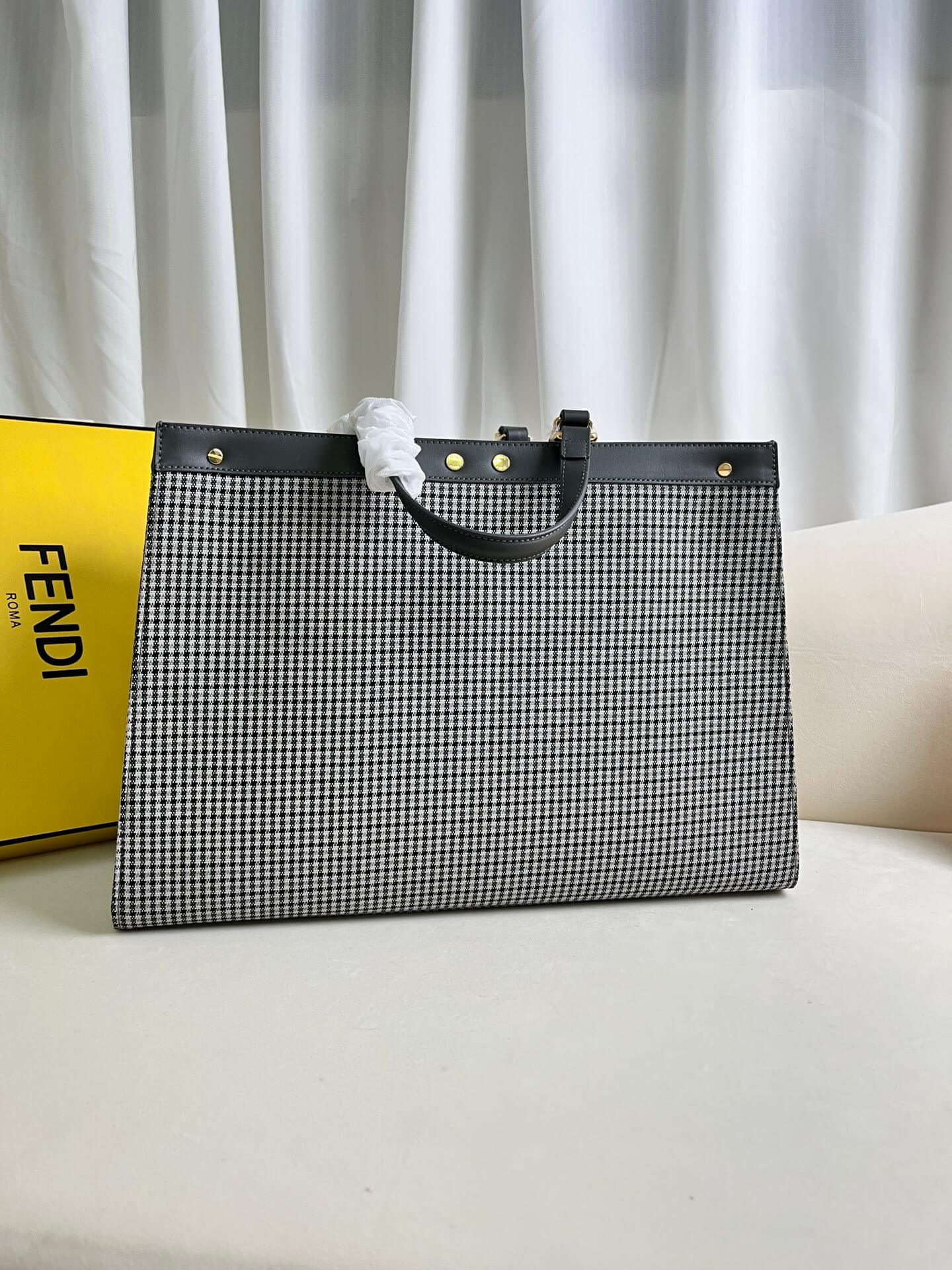 Fendi X-Tote Bag In Canvas Bag