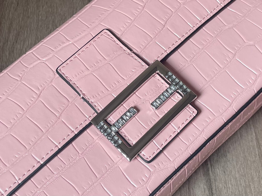 Fendi Baguette Continental Neon Bag