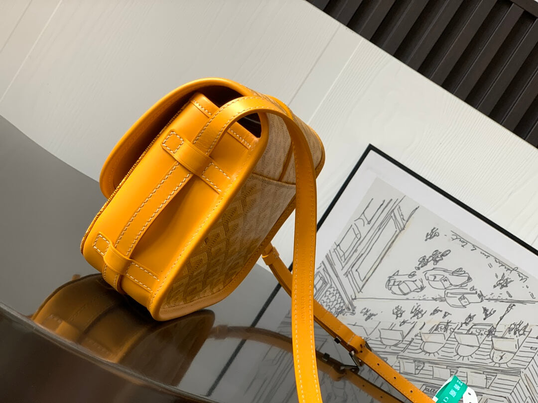 Goyard Belvedere PM Yellow Bag