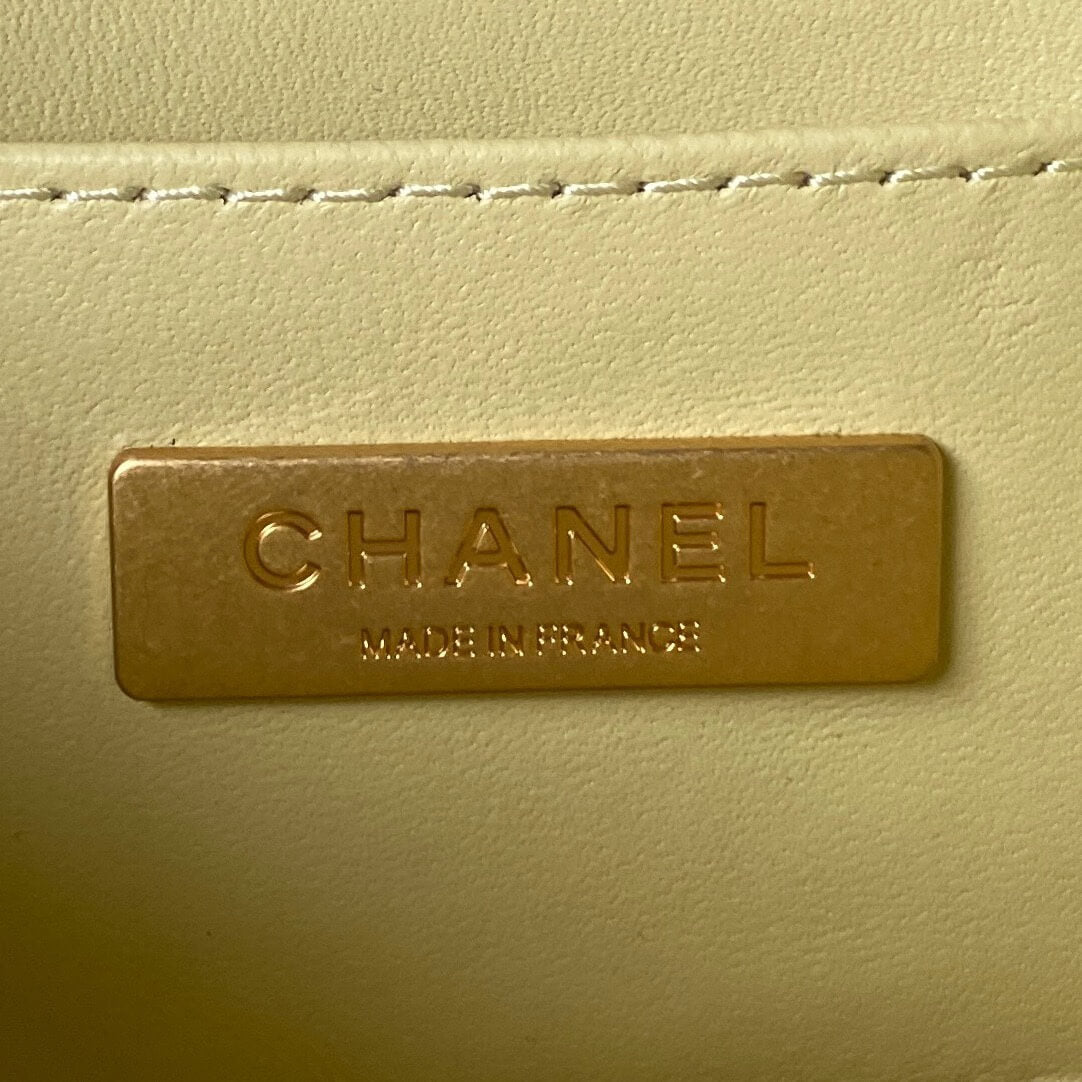 Chanel Matelasse 2 Way Top Handle Chain Bag